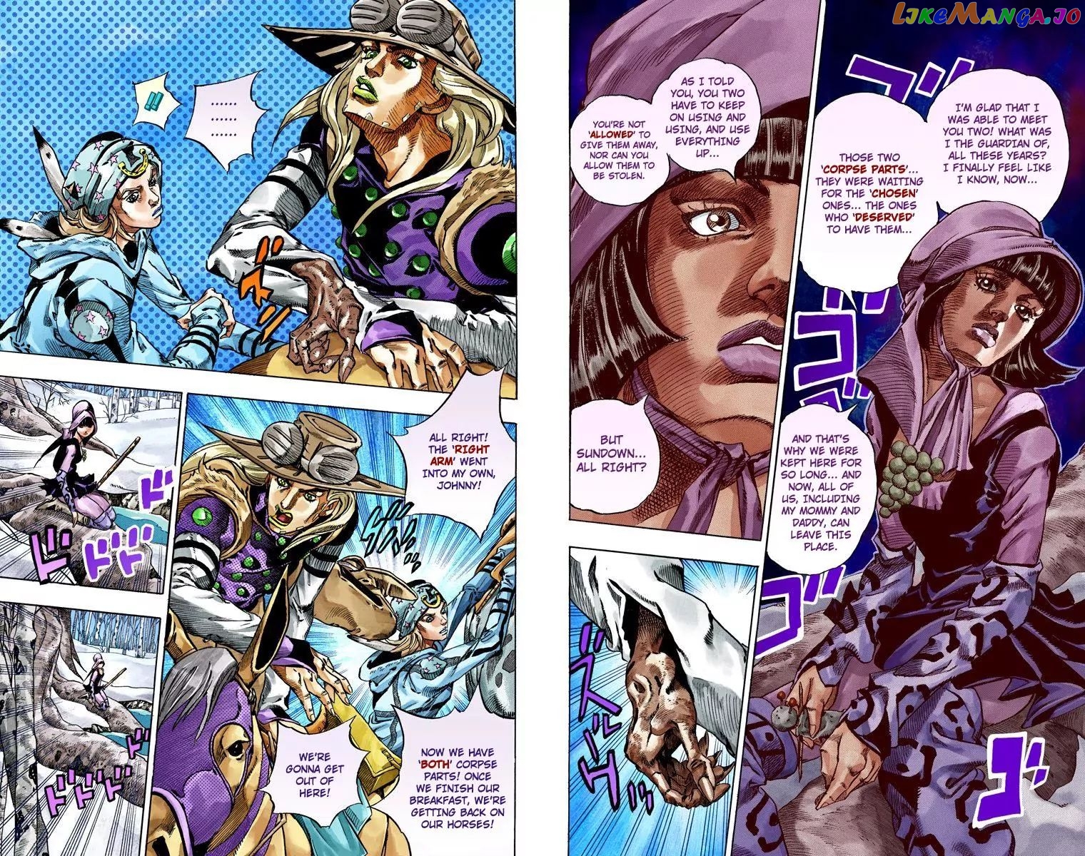 JoJo's Bizarre Adventure chapter 798 - page 9