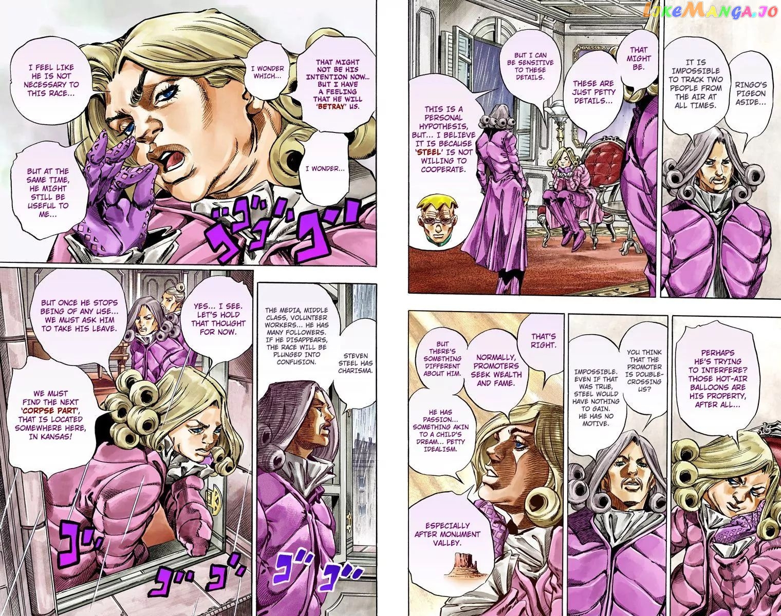 JoJo's Bizarre Adventure chapter 788 - page 12