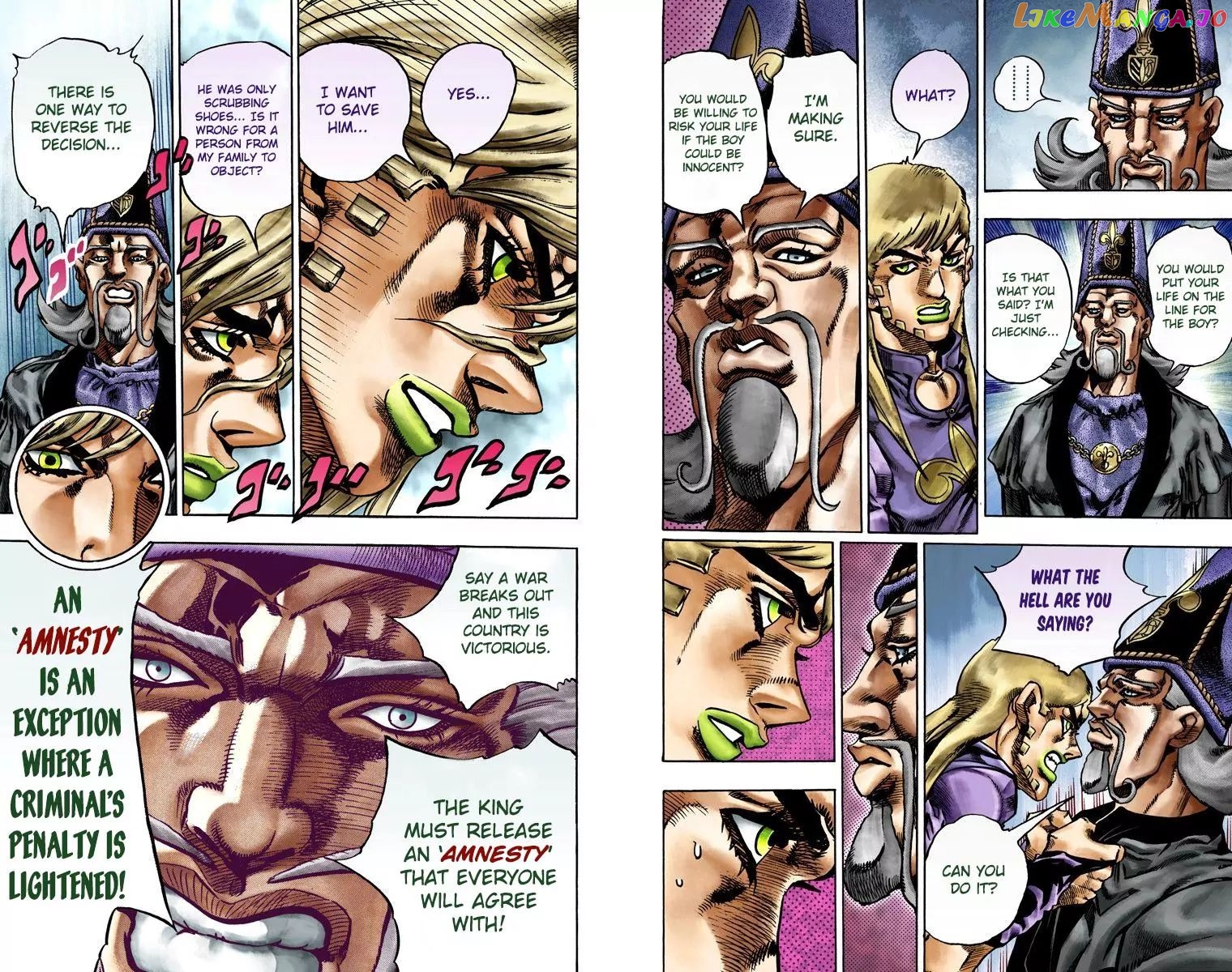 JoJo's Bizarre Adventure chapter 773 - page 7