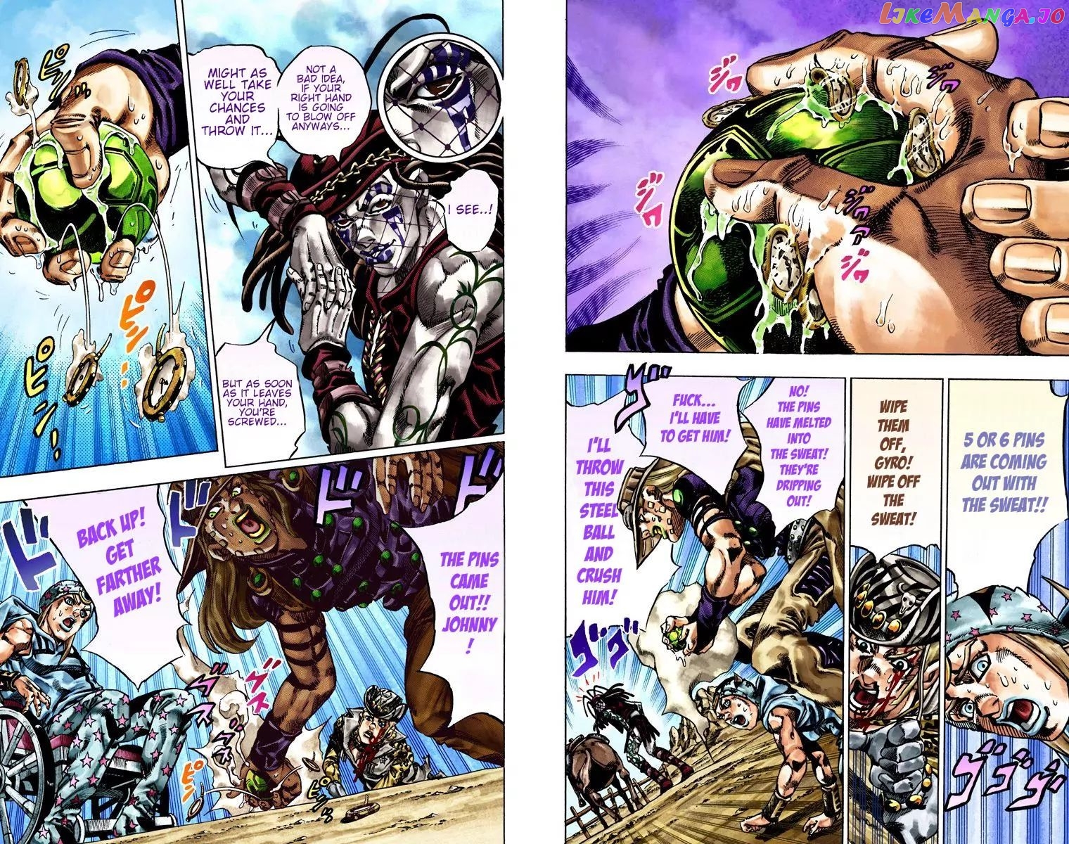 JoJo's Bizarre Adventure chapter 774 - page 16