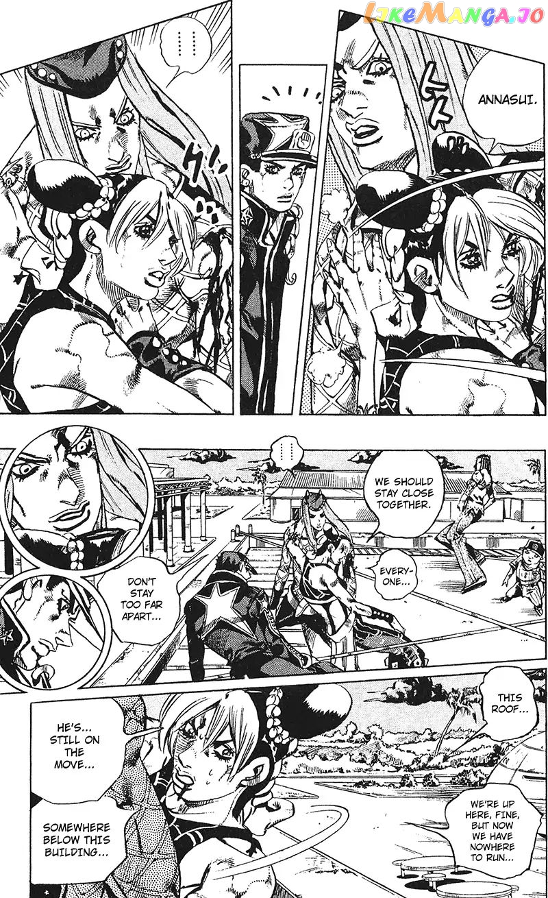 JoJo's Bizarre Adventure chapter 745 - page 7