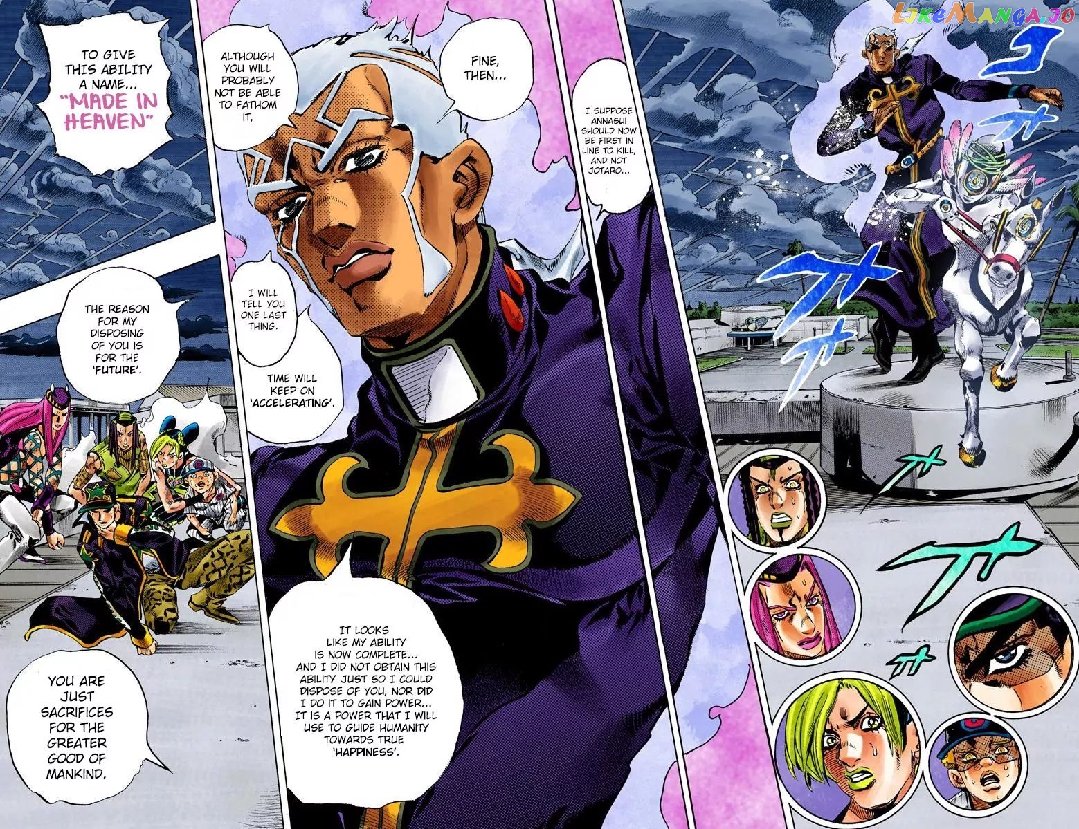 JoJo's Bizarre Adventure chapter 746 - page 7