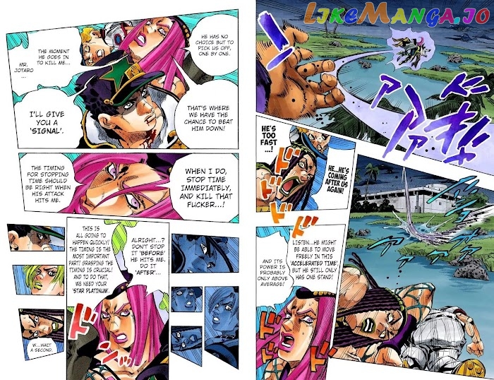 JoJo's Bizarre Adventure chapter 747 - page 3