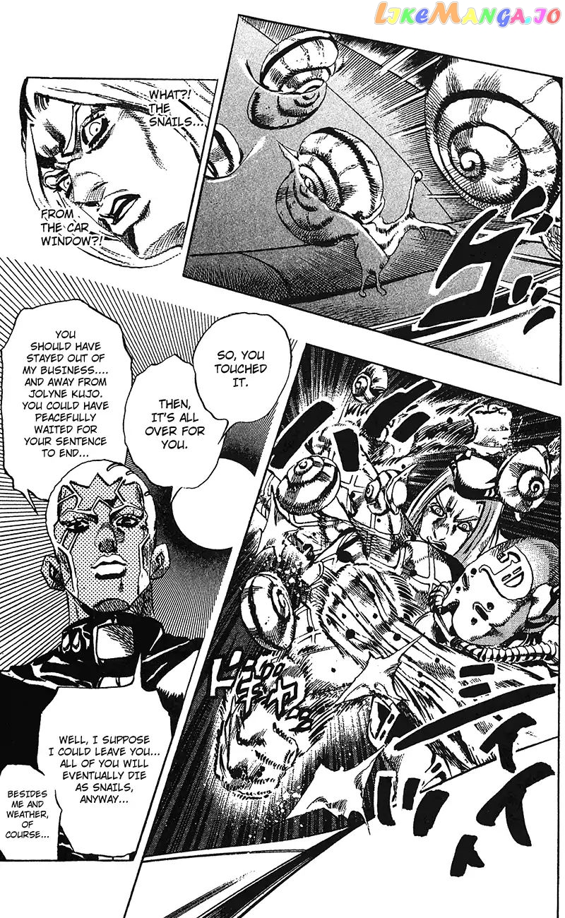 JoJo's Bizarre Adventure chapter 727 - page 17