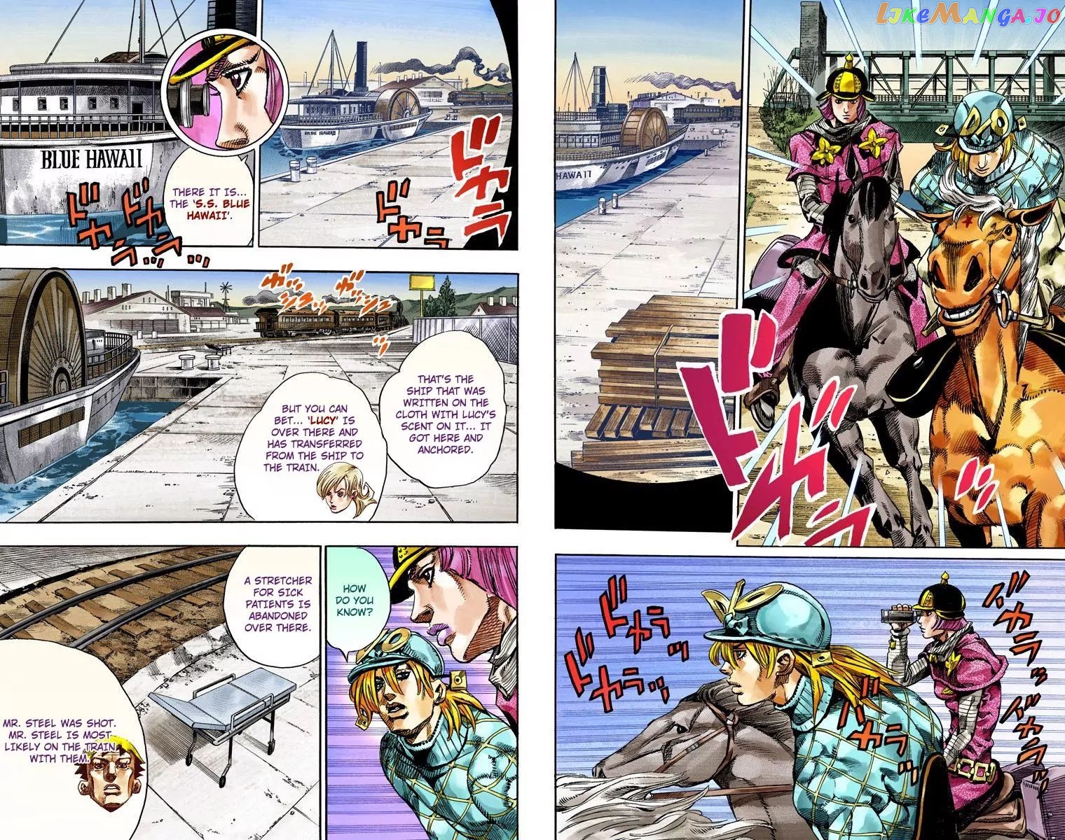 JoJo's Bizarre Adventure chapter 825 - page 22