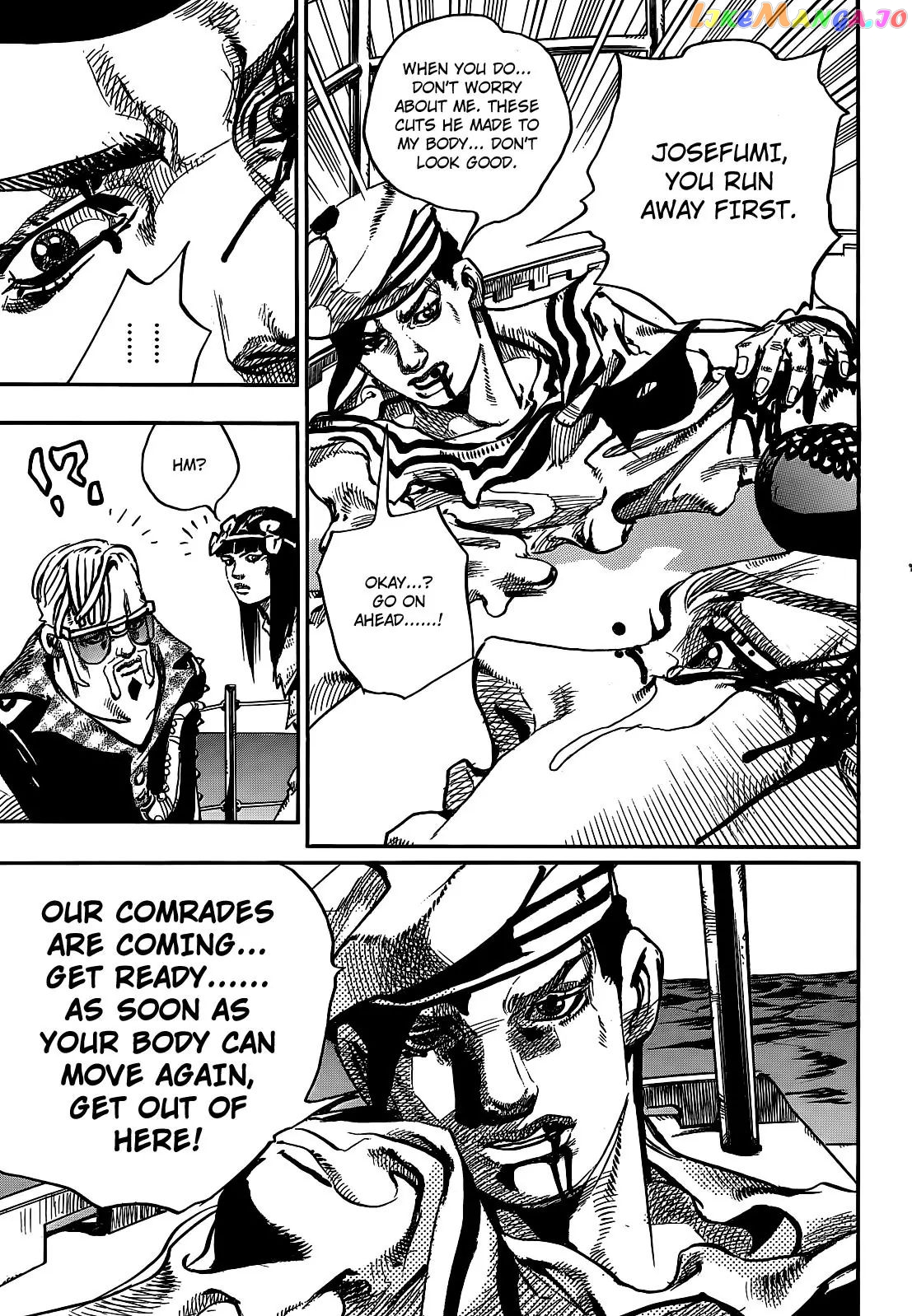 JoJo's Bizarre Adventure chapter 899 - page 13