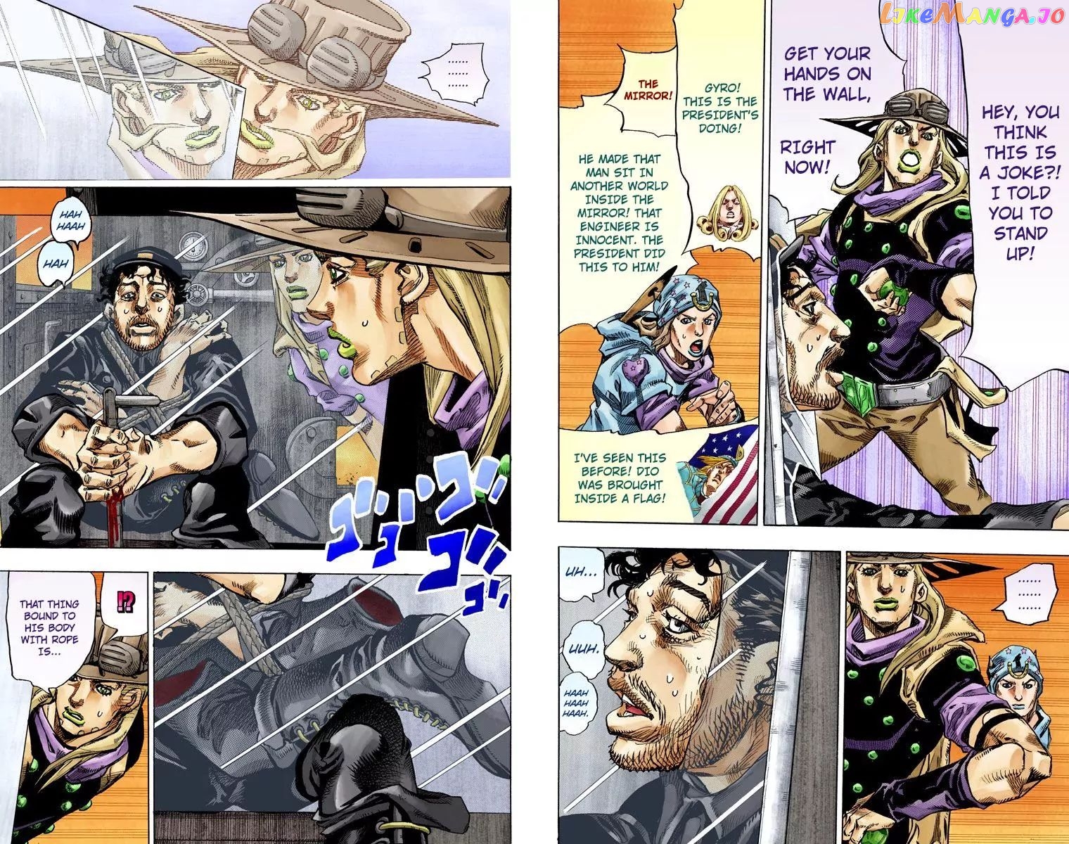 JoJo's Bizarre Adventure chapter 830 - page 9