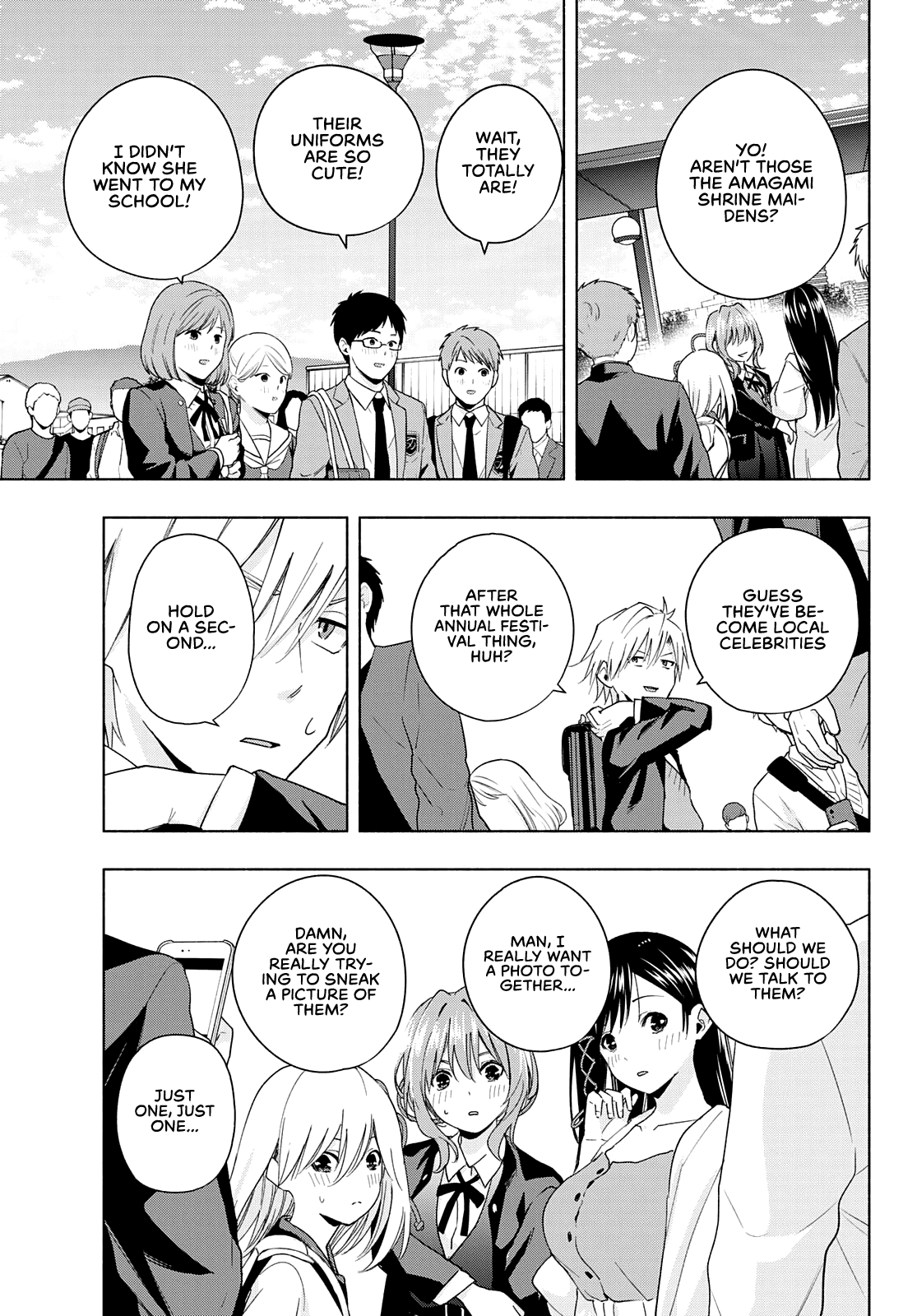 Amagami-San Chi No Enmusubi chapter 27 - page 14