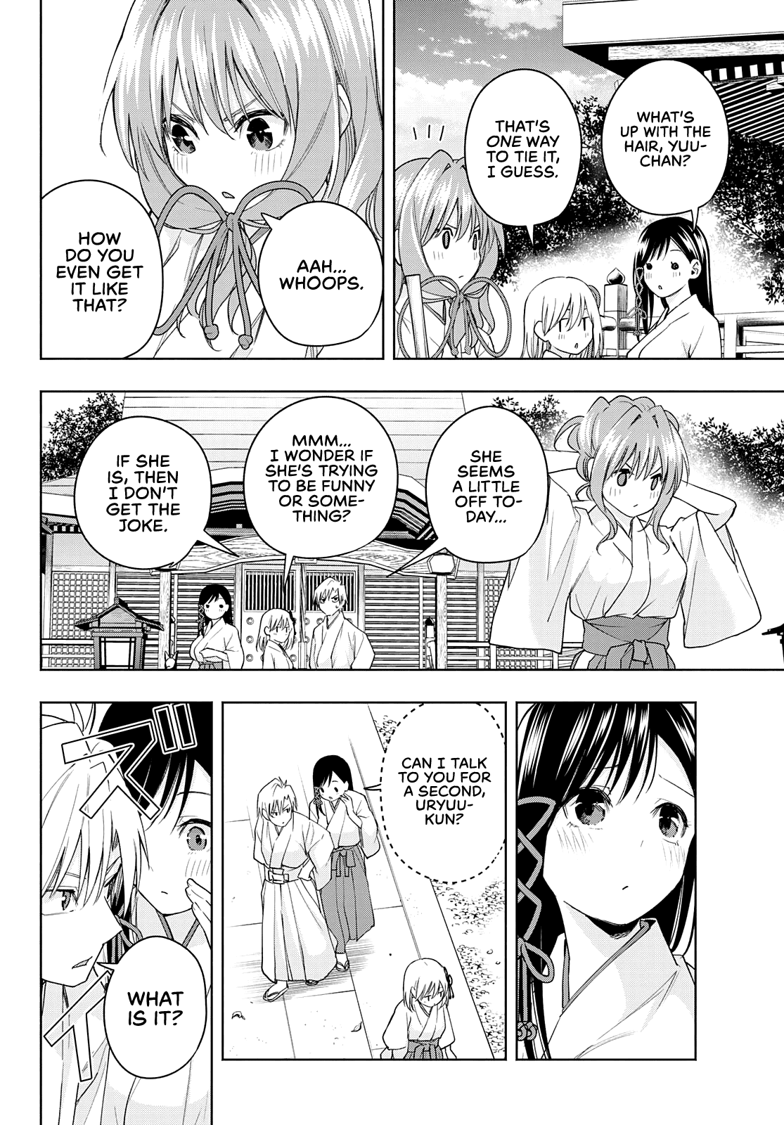 Amagami-San Chi No Enmusubi chapter 56 - page 3