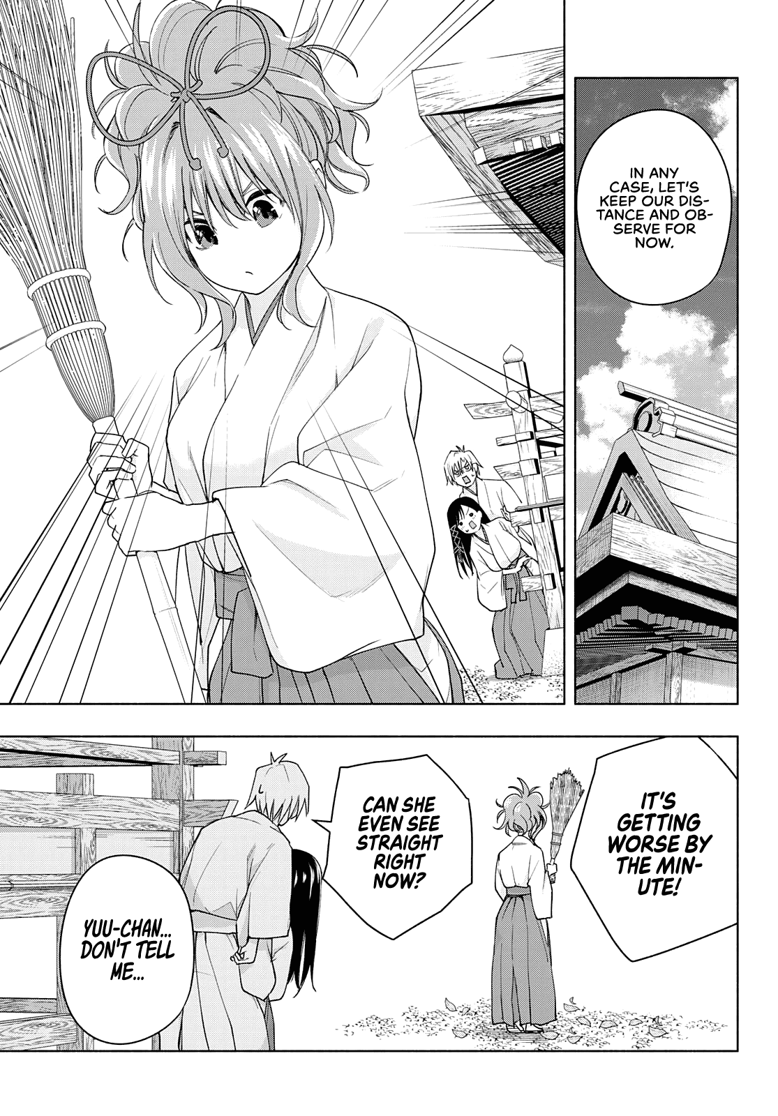 Amagami-San Chi No Enmusubi chapter 56 - page 8