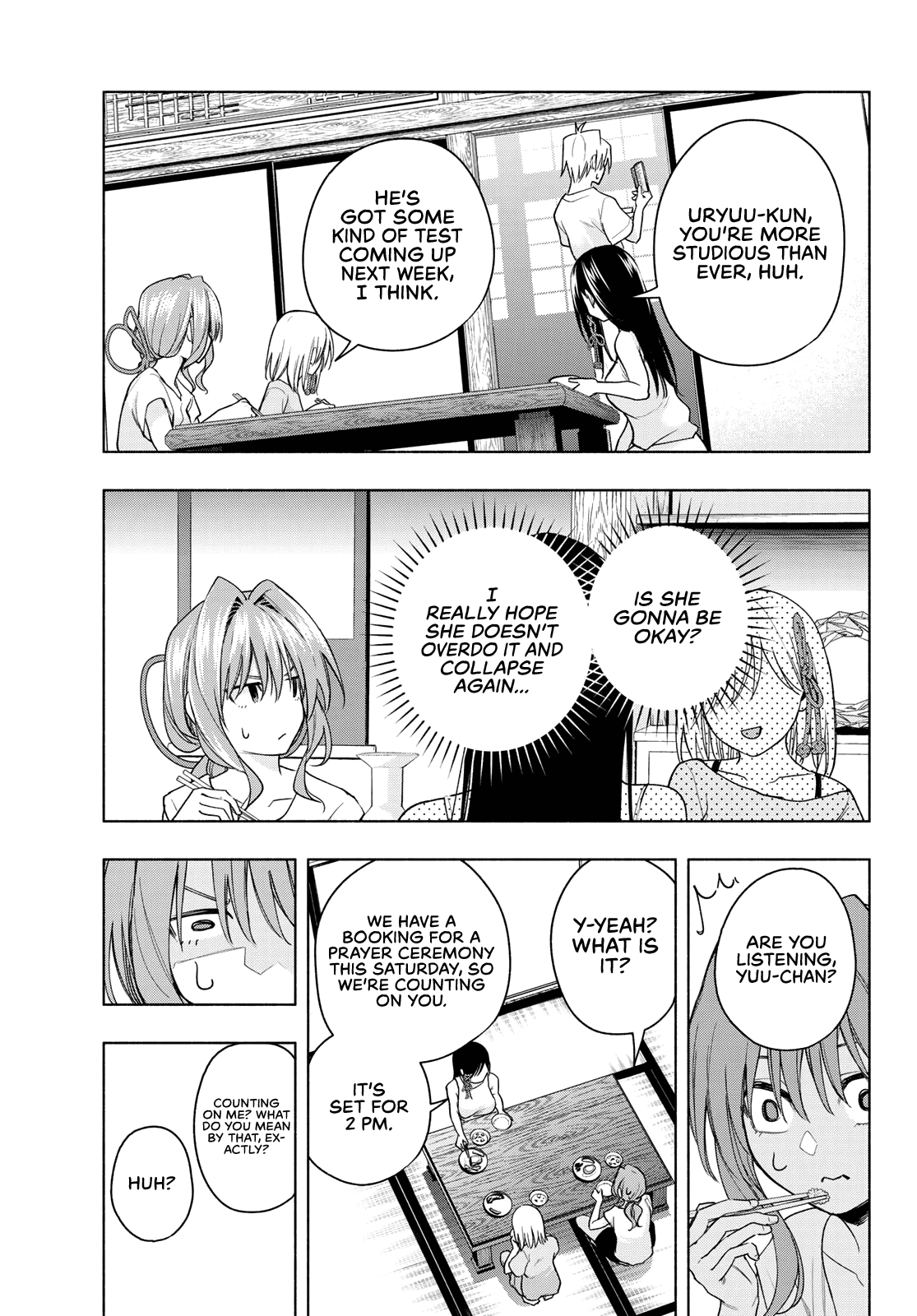 Amagami-San Chi No Enmusubi chapter 59 - page 8