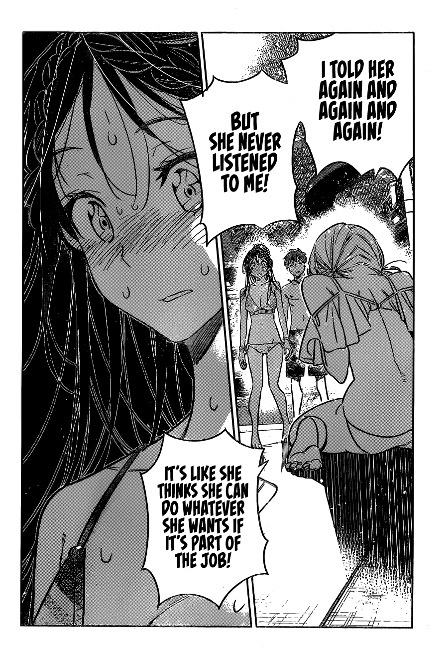 Kanojo, Okarishimasu chapter 222 - page 15