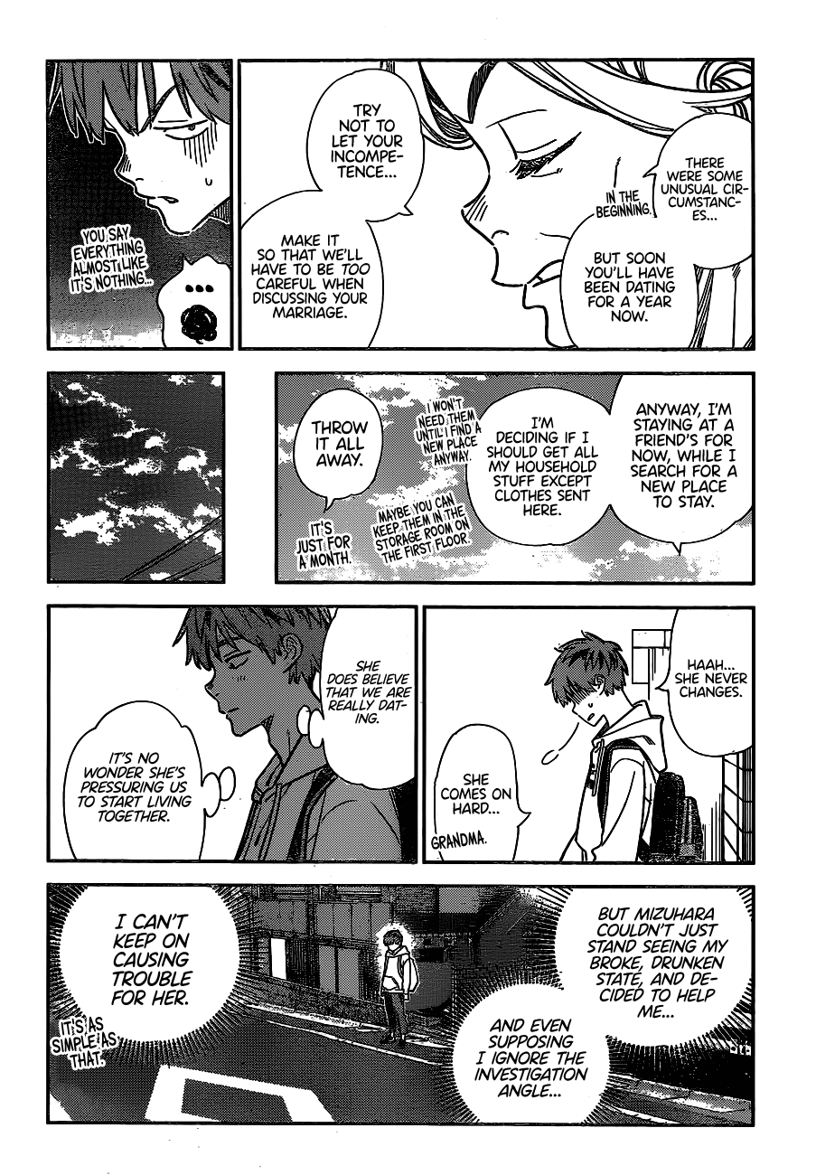 Kanojo, Okarishimasu chapter 256 - page 15