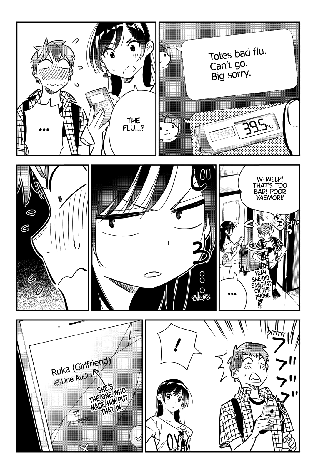 Kanojo, Okarishimasu chapter 133 - page 10