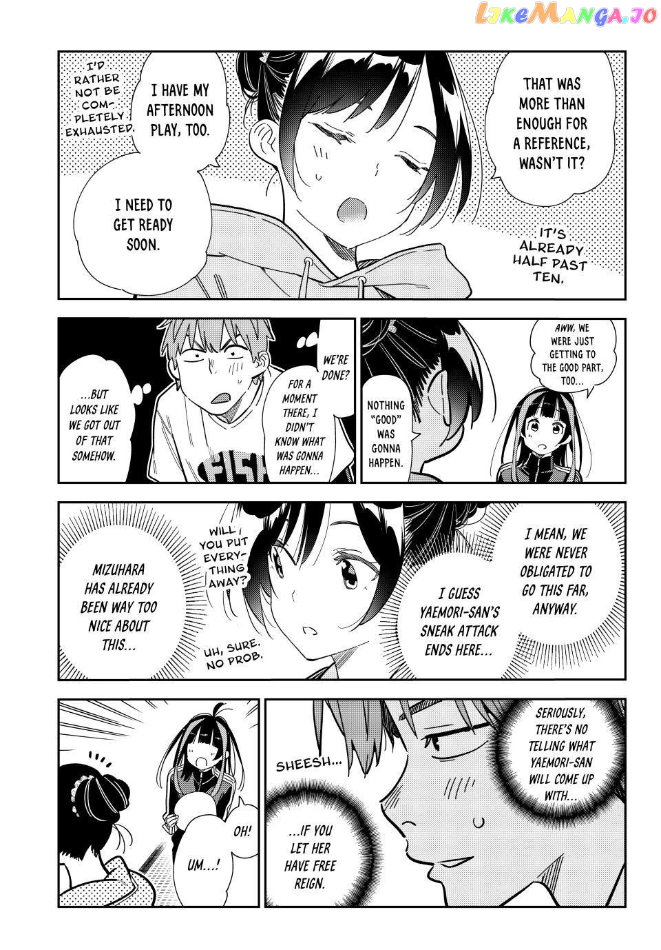 Kanojo, Okarishimasu chapter 286 - page 14