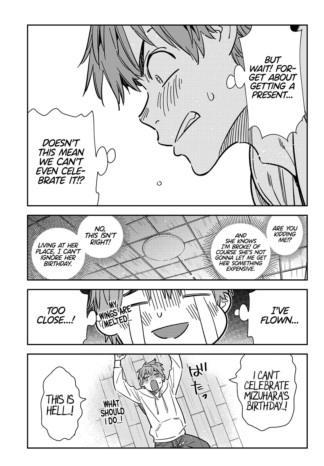 Kanojo, Okarishimasu chapter 262 - page 19