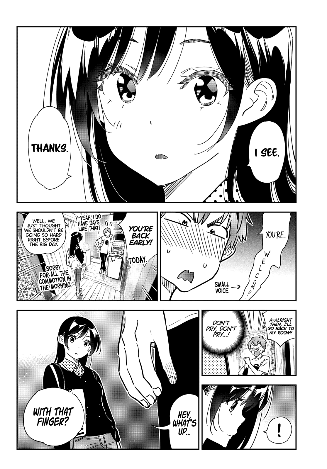 Kanojo, Okarishimasu chapter 264 - page 9