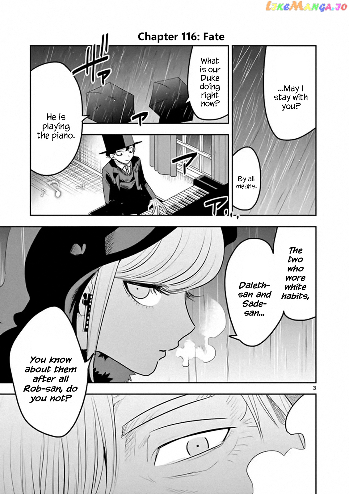 The Duke of Death And His Black Maid chapter 116 - page 3