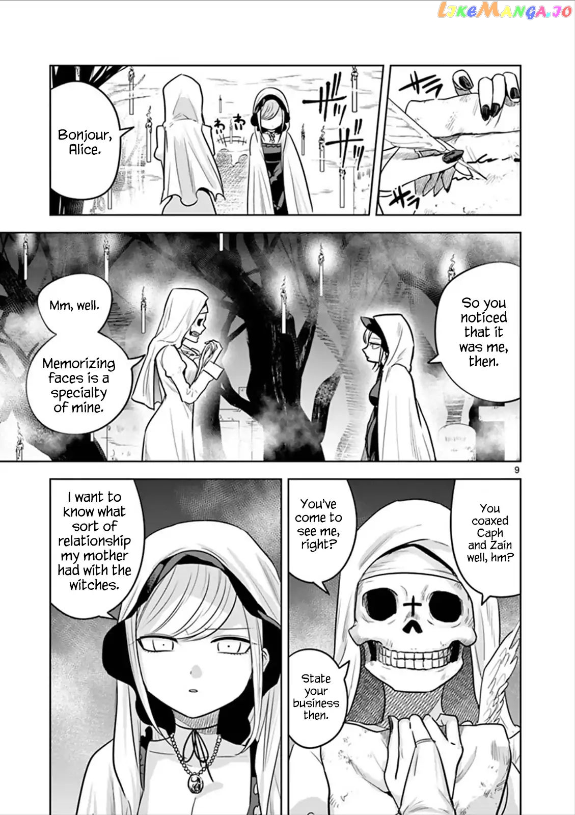 The Duke of Death And His Black Maid chapter 39 - page 9