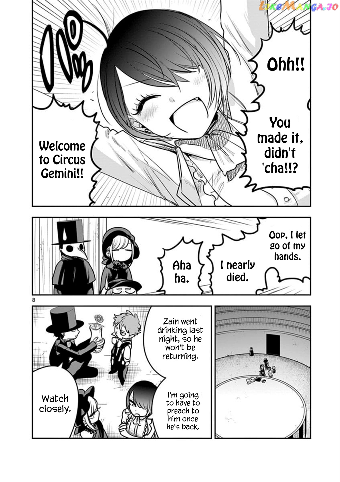 The Duke of Death And His Black Maid chapter 86 - page 8