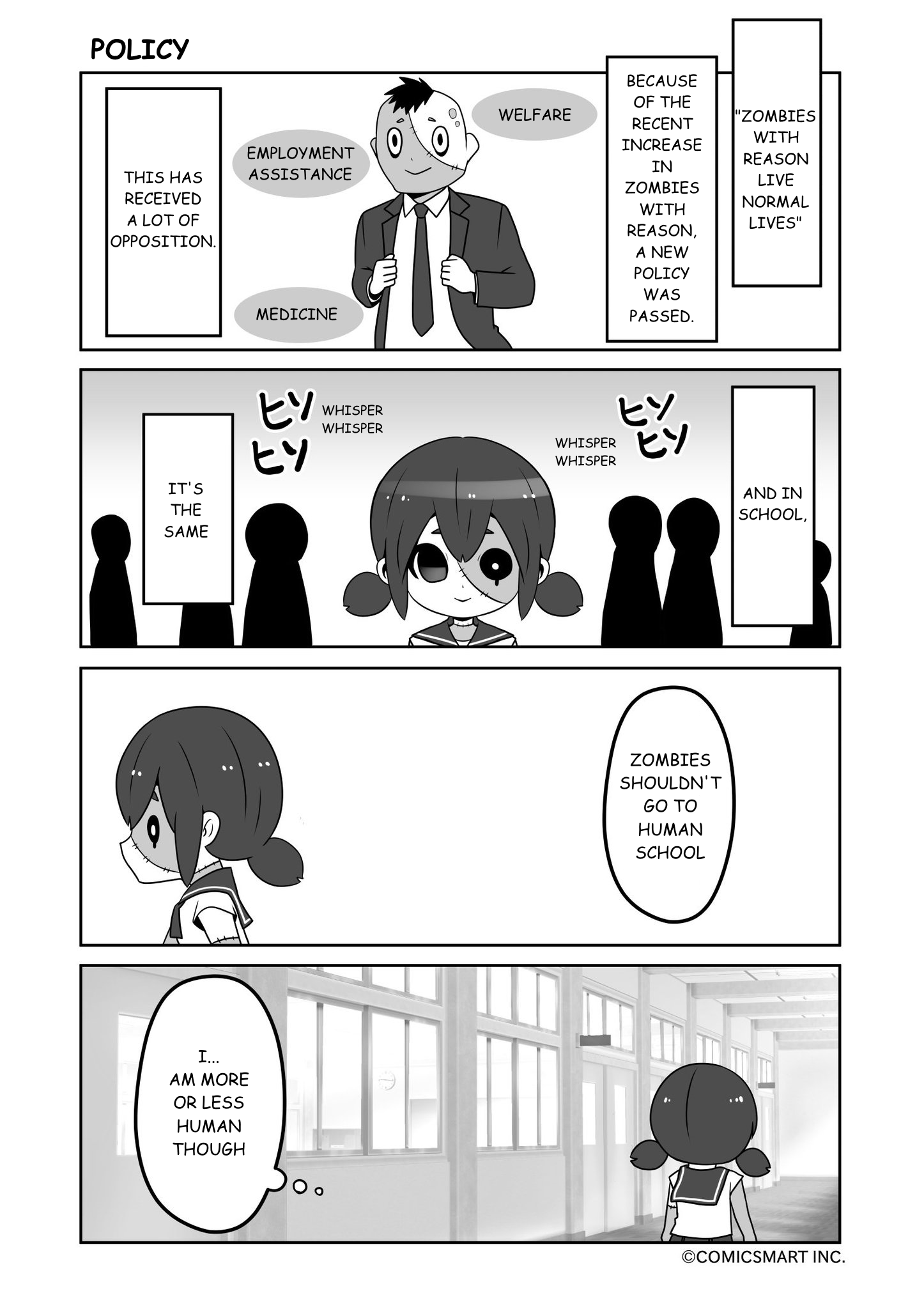 Zombie Girl Mukuro chapter 21 - page 1