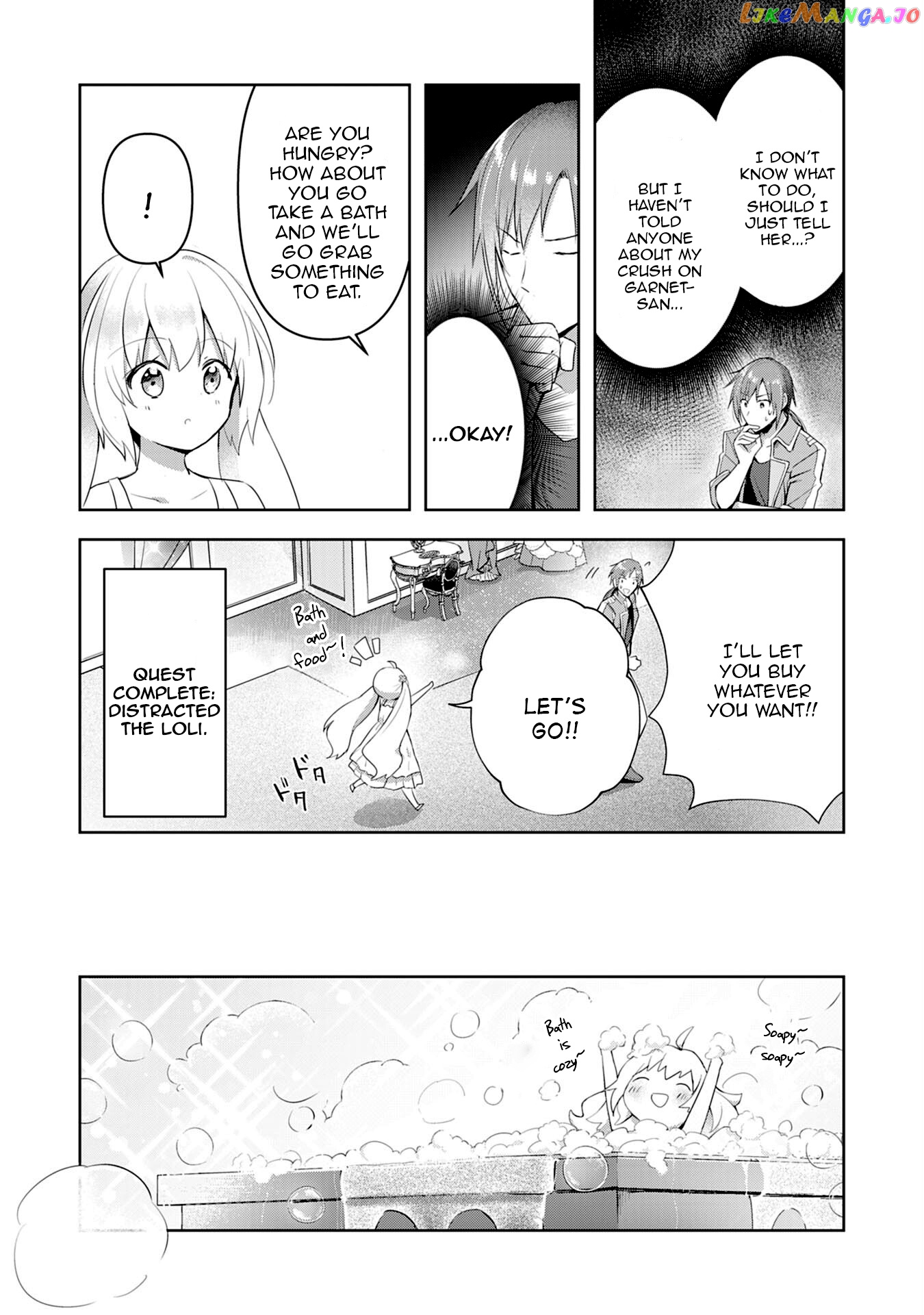 Uketsukejo Ni Kokuhaku Shitakute Guild Ni Kayoitsumetara Eiyu Ni Natteta chapter 3 - page 9