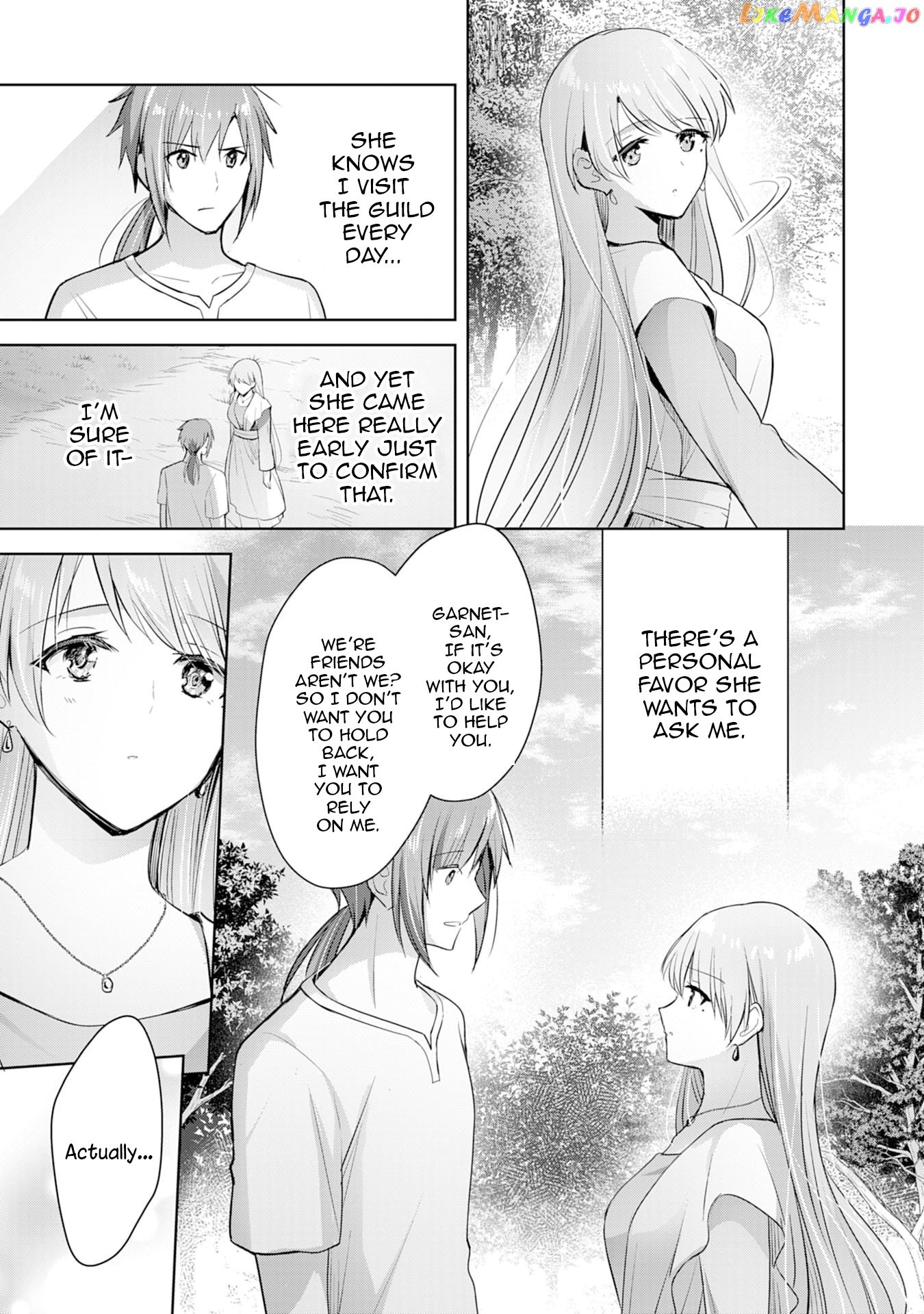 Uketsukejo Ni Kokuhaku Shitakute Guild Ni Kayoitsumetara Eiyu Ni Natteta chapter 9 - page 32