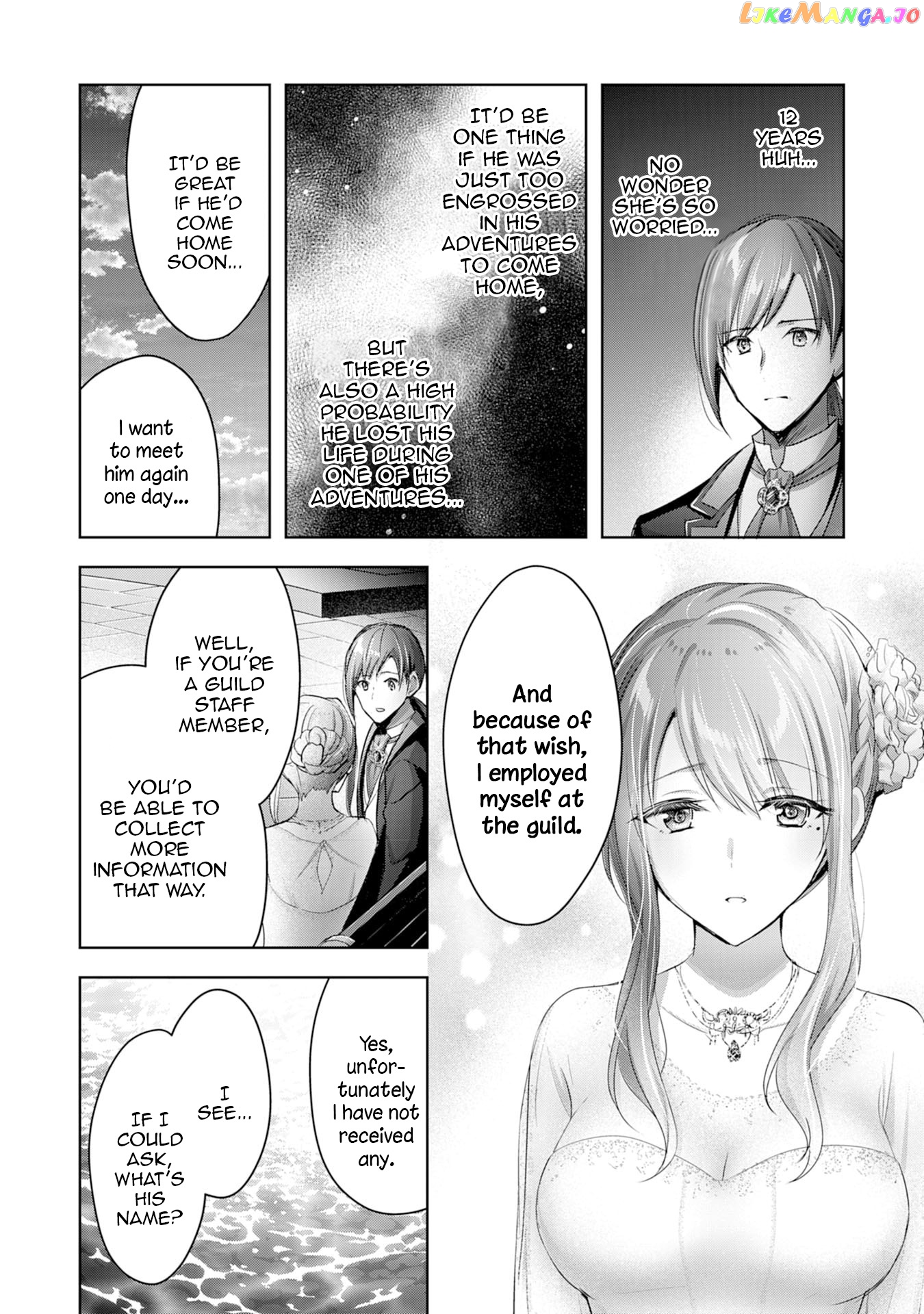 Uketsukejo Ni Kokuhaku Shitakute Guild Ni Kayoitsumetara Eiyu Ni Natteta chapter 12 - page 16