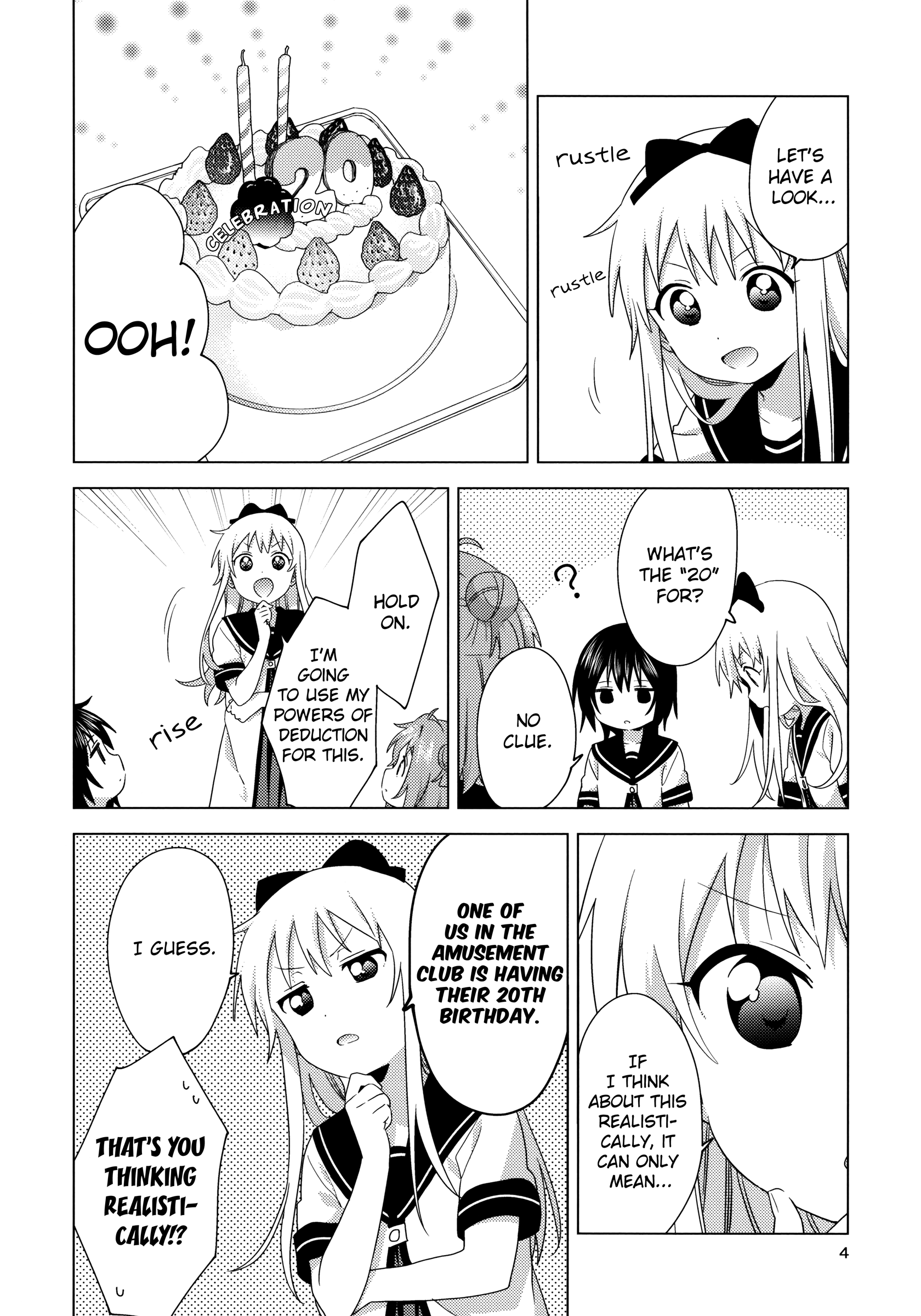 Yuru Yuri chapter 168.5 - page 4