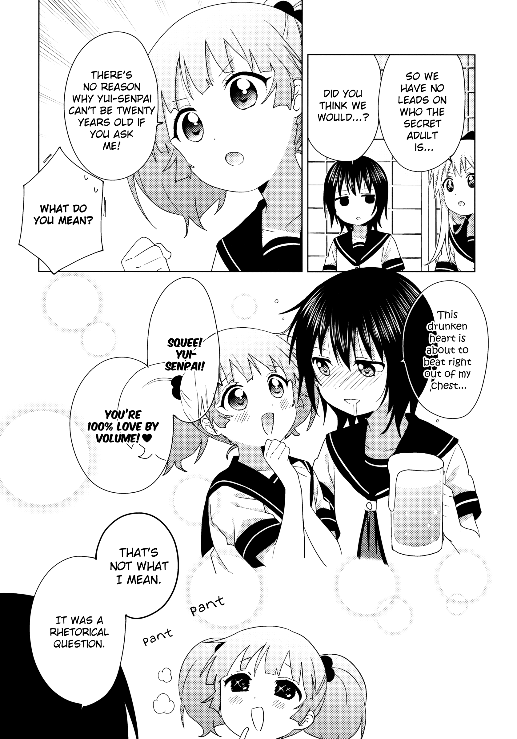 Yuru Yuri chapter 168.5 - page 7