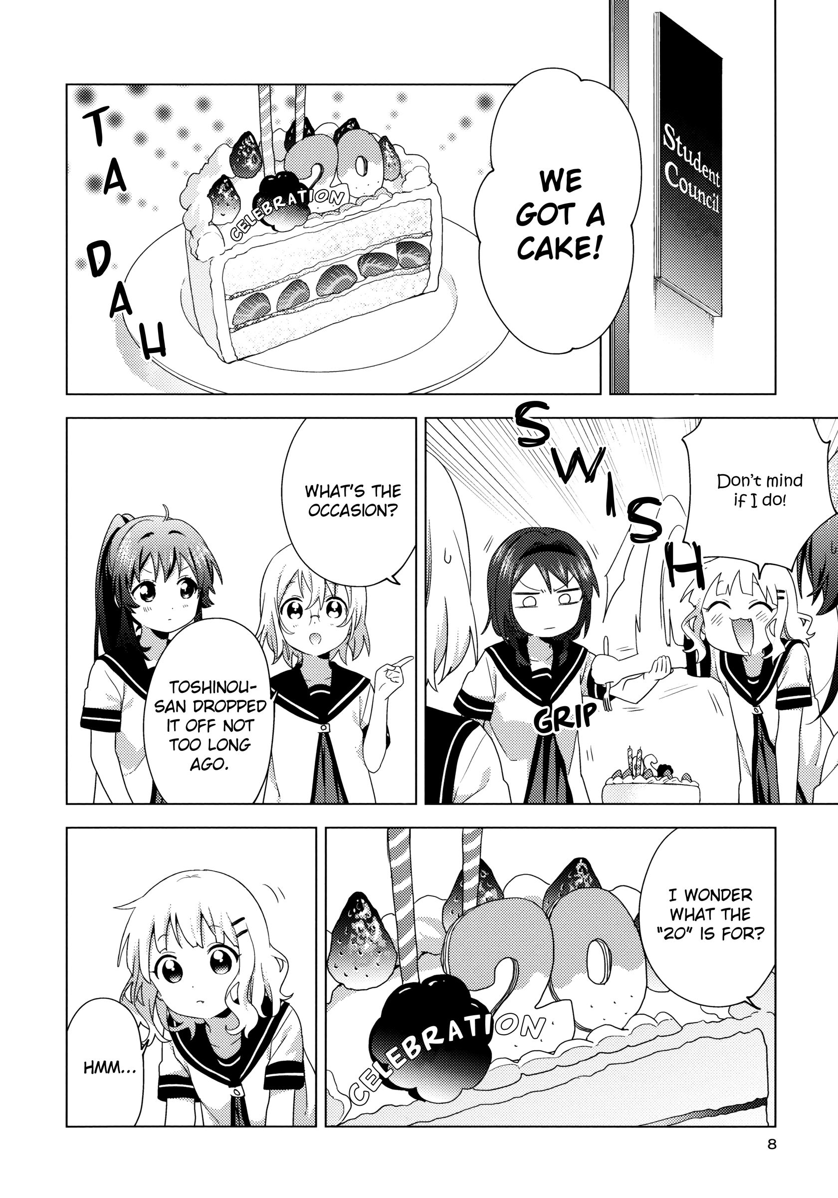 Yuru Yuri chapter 168.5 - page 8