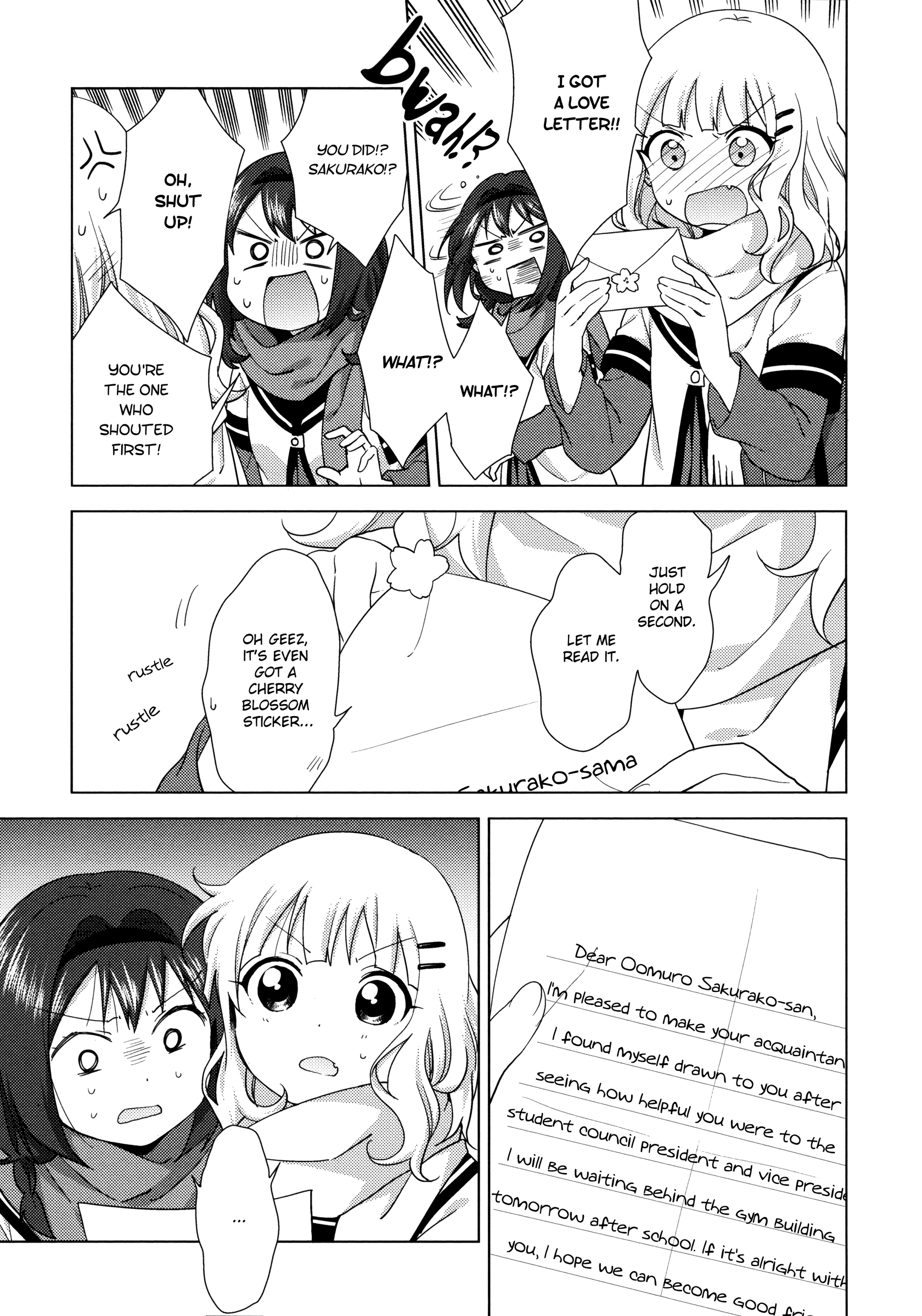 Yuru Yuri chapter 133 - page 3