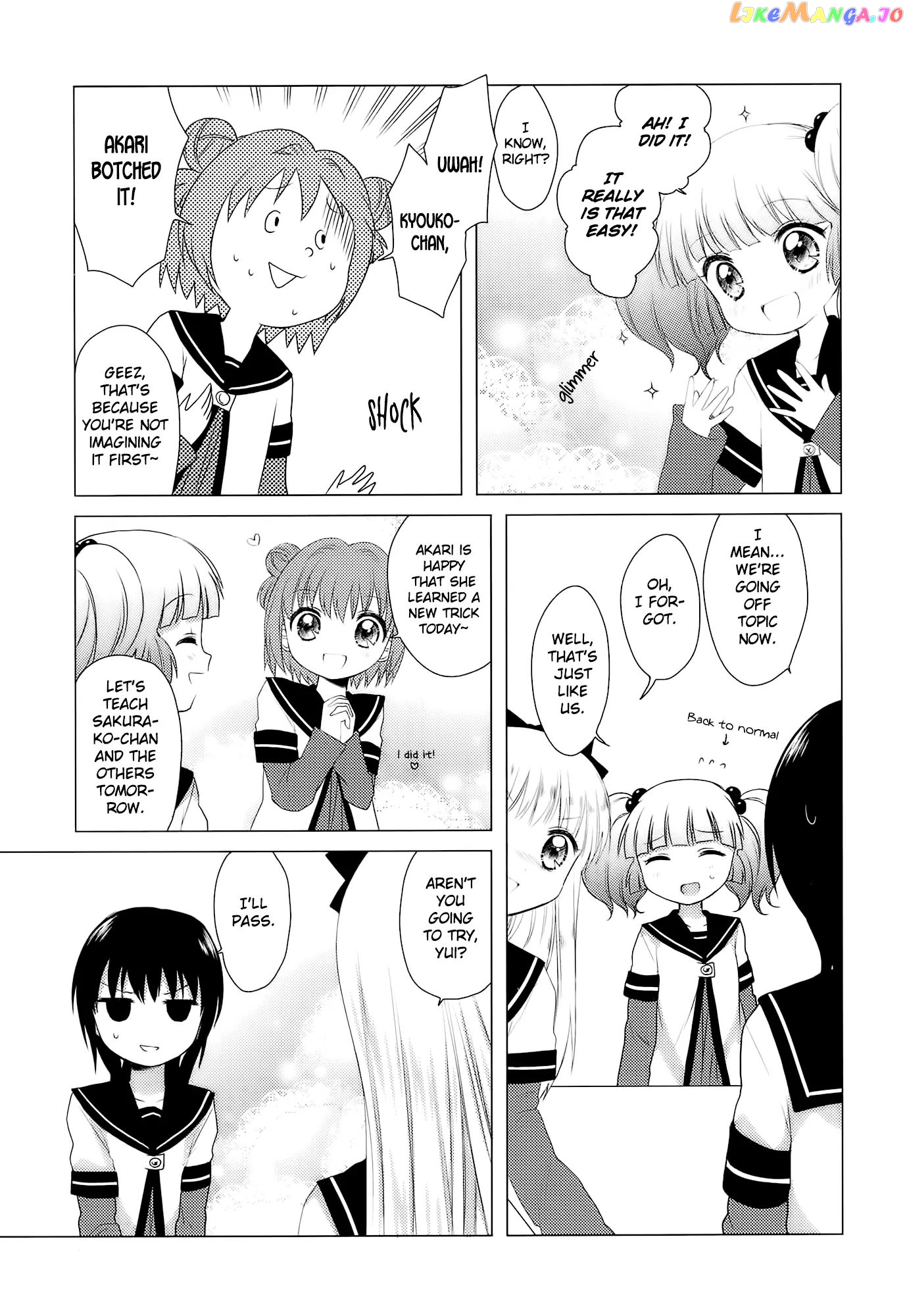 Yuru Yuri chapter 12.3 - page 10