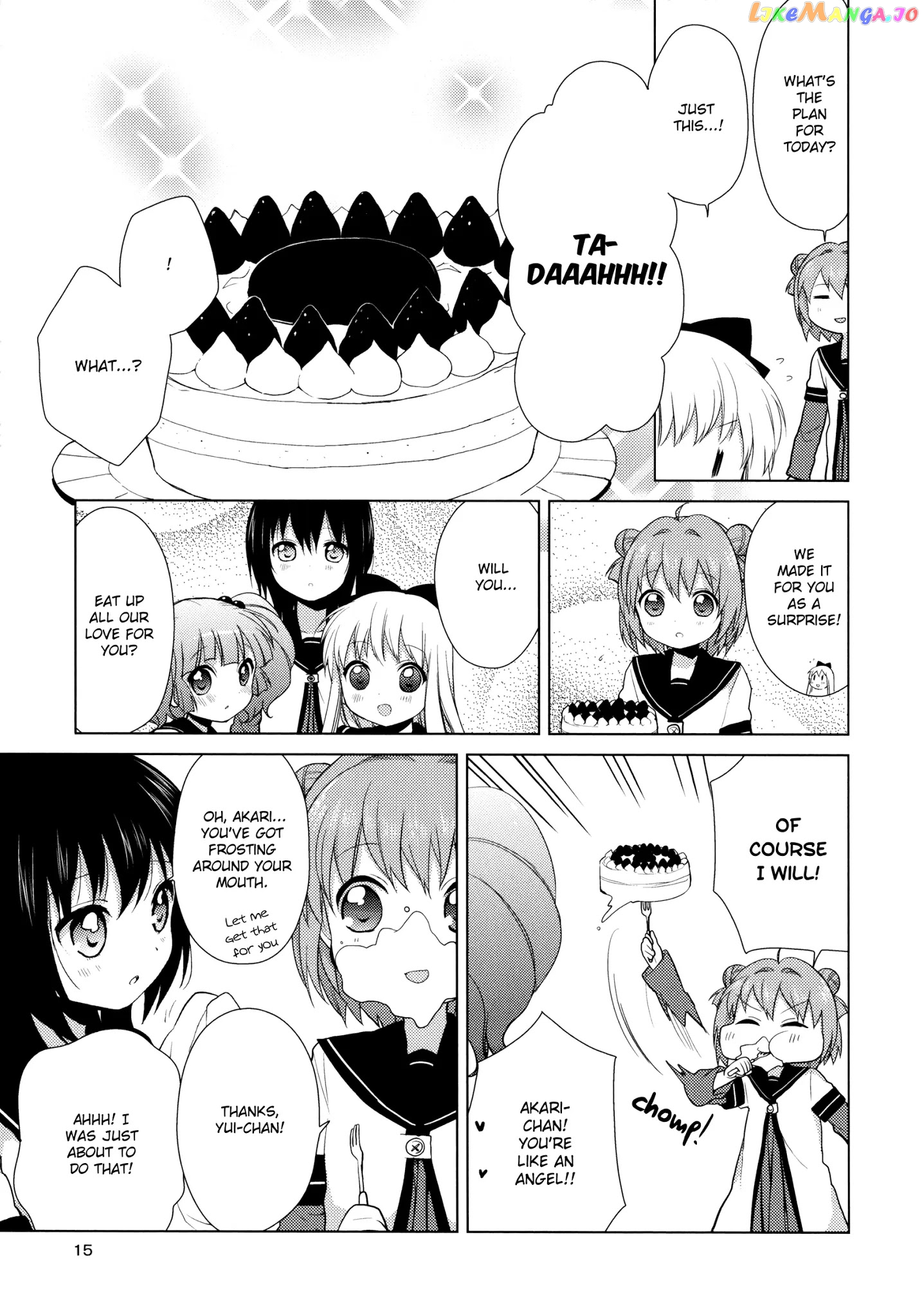 Yuru Yuri chapter 43.5 - page 14