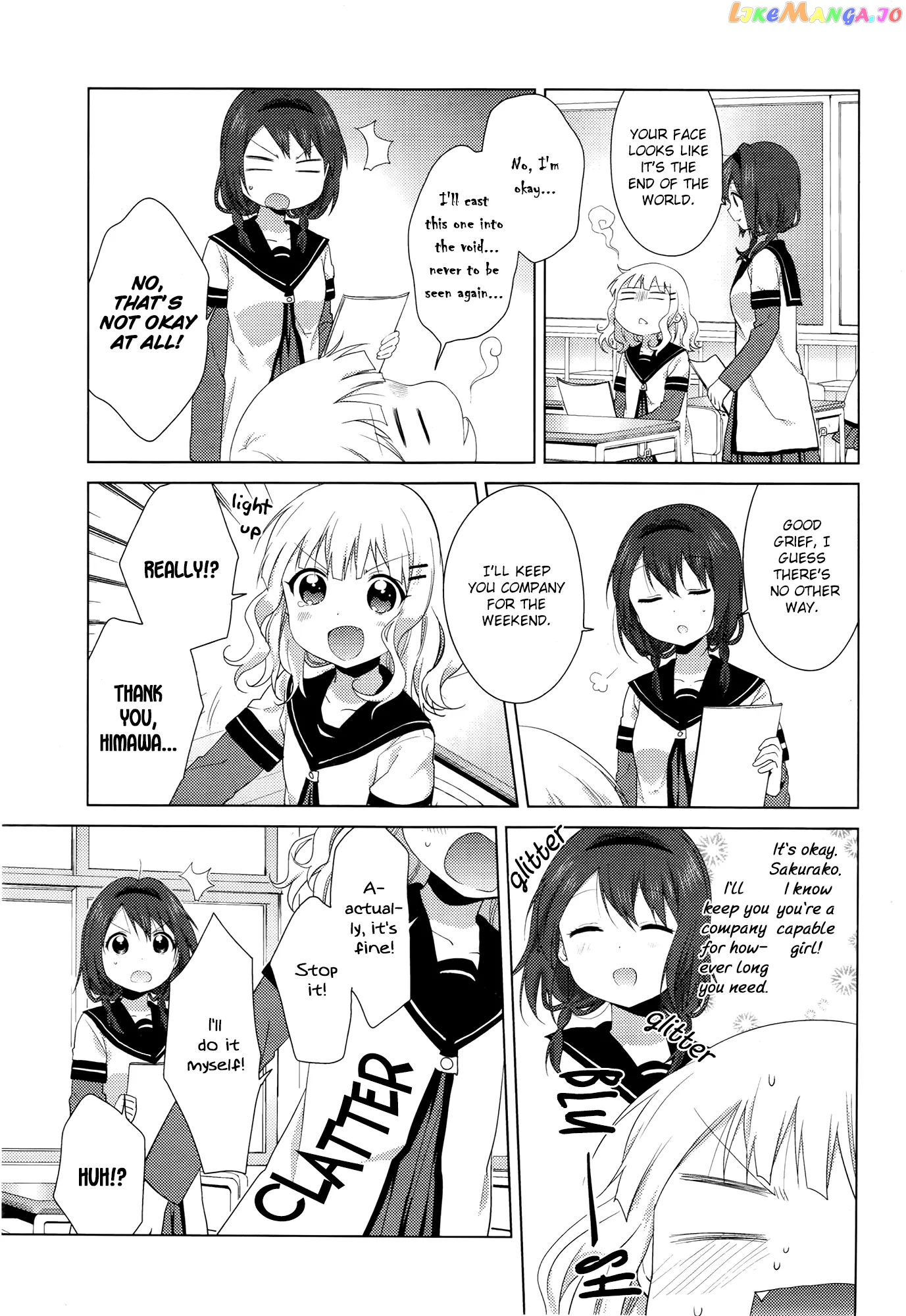 Yuru Yuri chapter 85 - page 8