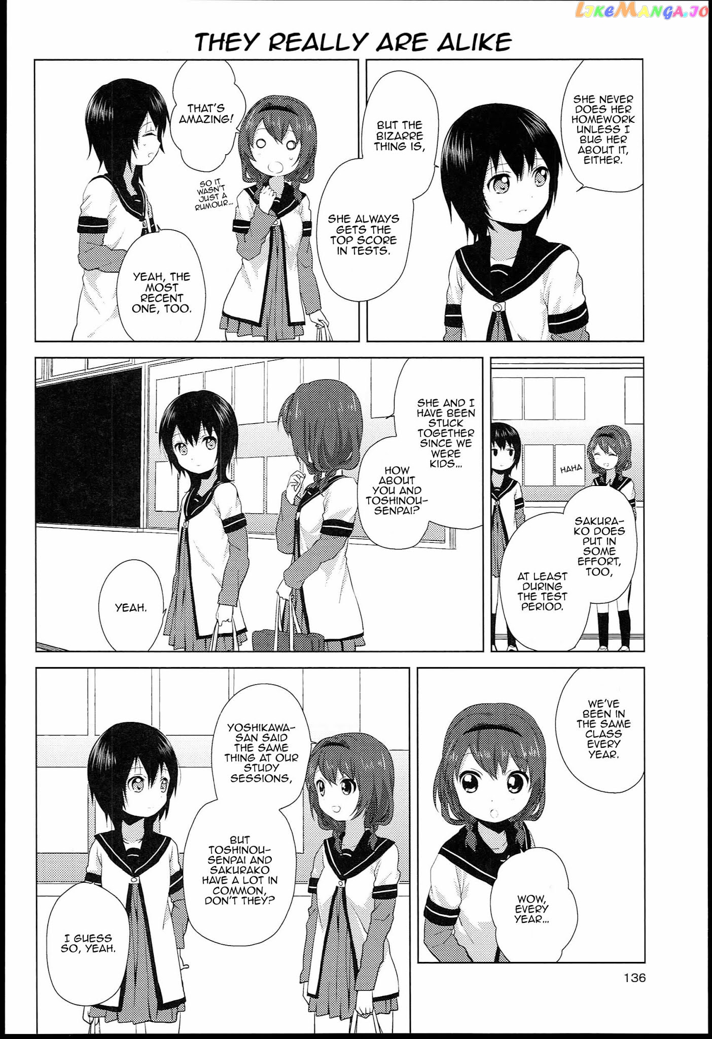 Yuru Yuri chapter 51.02 - page 6