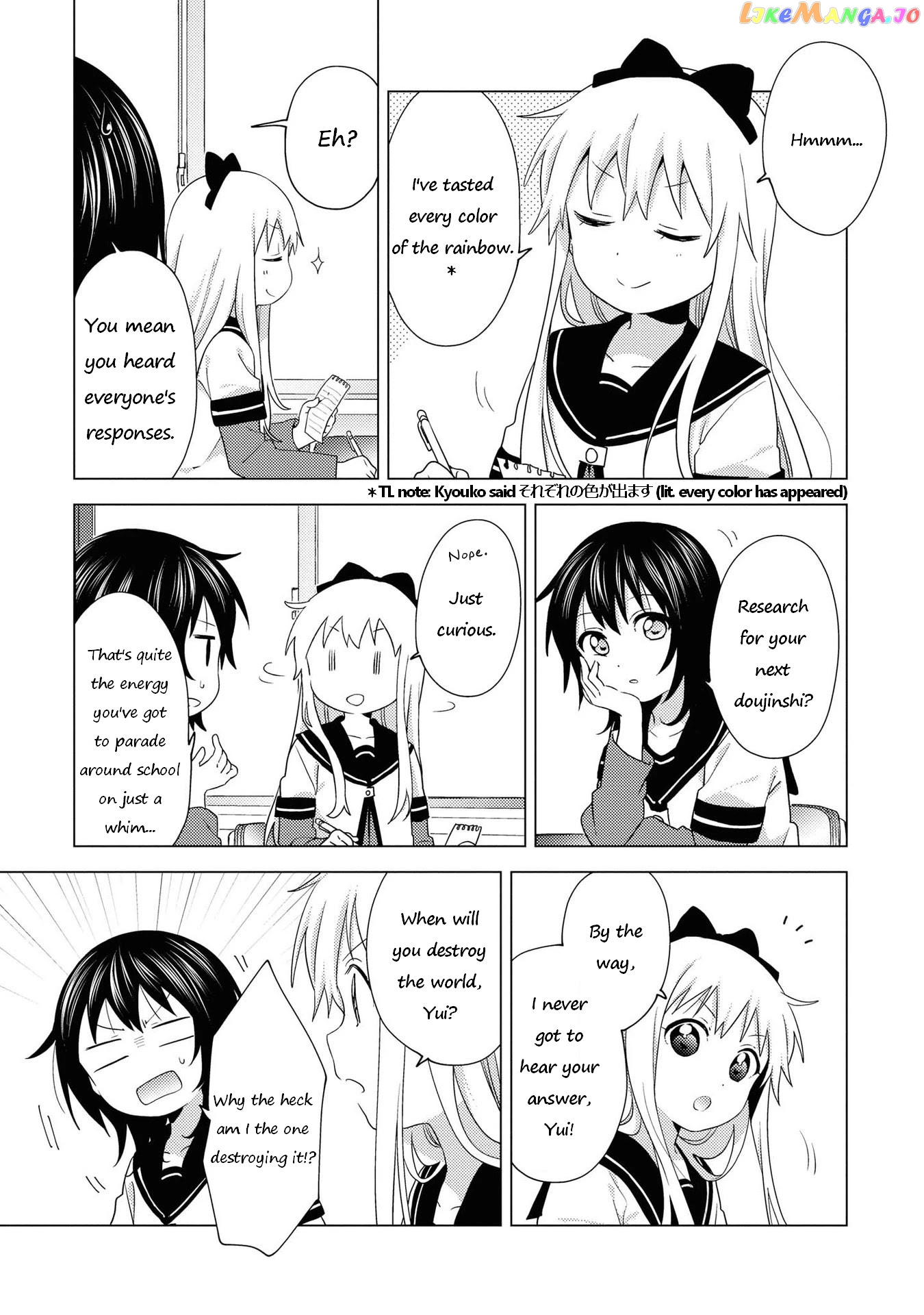 Yuru Yuri chapter 167 - page 11