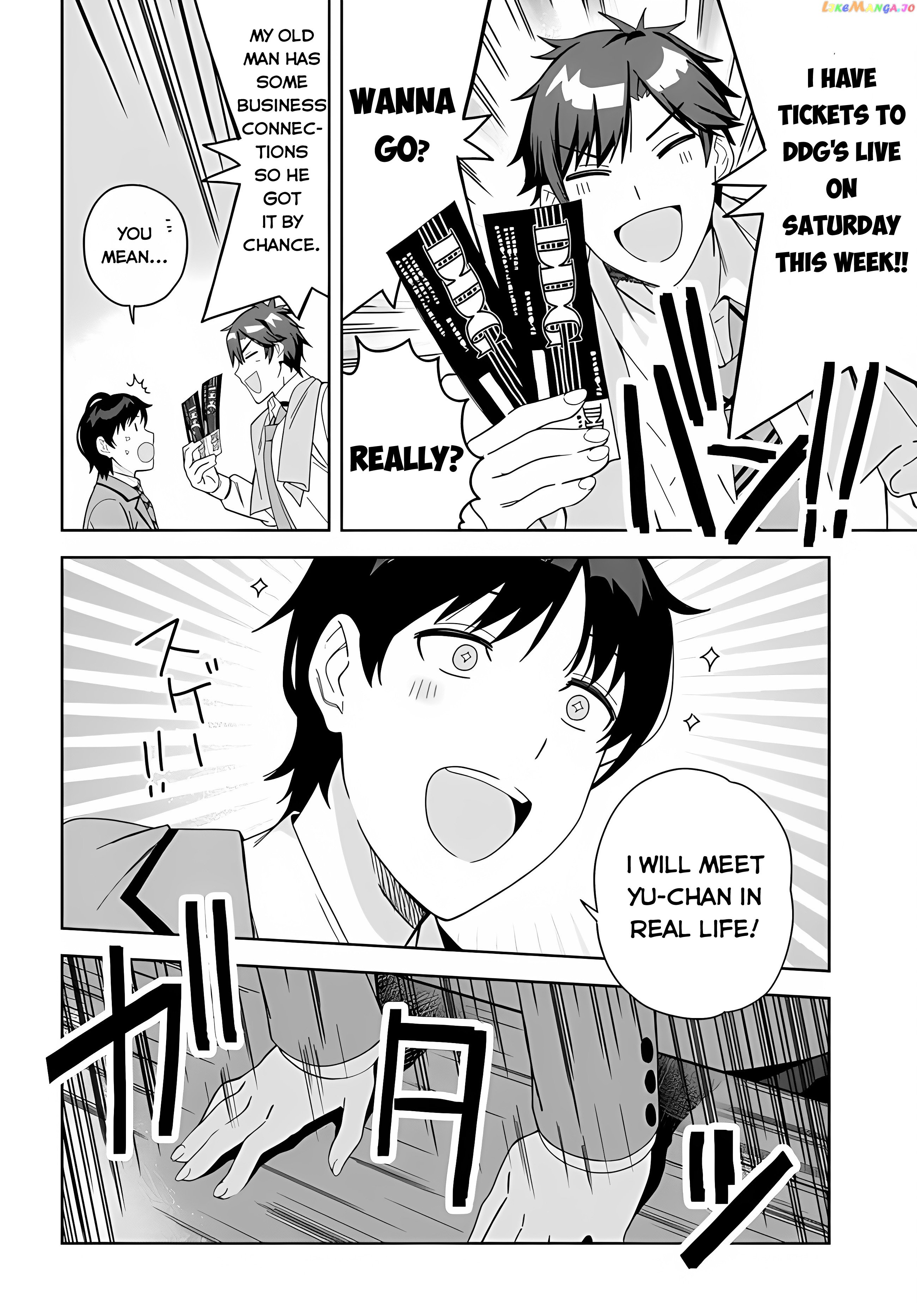 Classmate No Moto Idol Ga, Tonikaku Kyodou Fushin Nan Desu chapter 1 - page 37