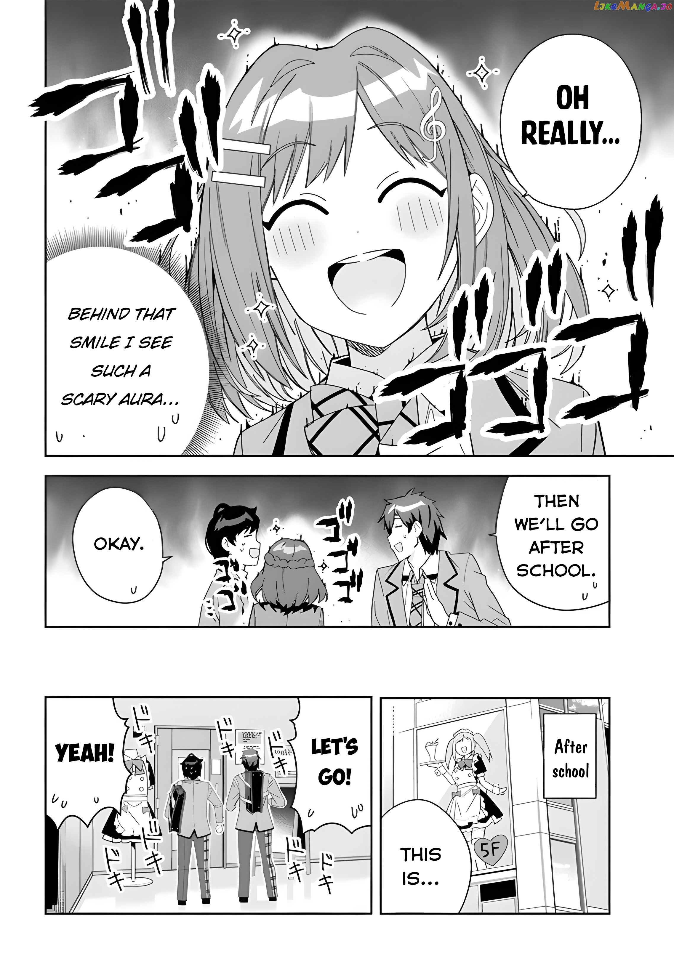 Classmate No Moto Idol Ga, Tonikaku Kyodou Fushin Nan Desu chapter 3 - page 24