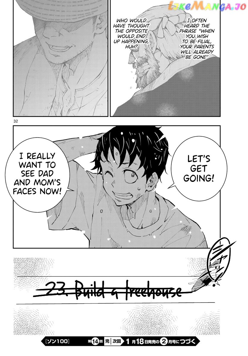 Zombie 100 ~100 Things I Want to do Before I Become a Zombie~ chapter 14 - page 31