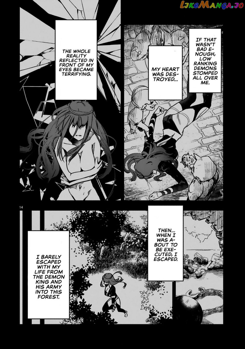 A Former Child Soldier Who Uses a Magic Sword Wants to Live With a Missy, the Former Leader of His Enemies chapter 1 - page 16