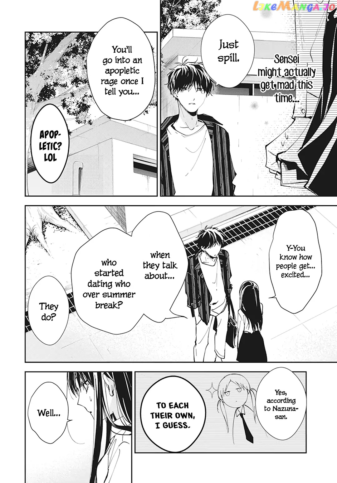 Tsuiraku JK to Haijin Kyoushi chapter 95 - page 7