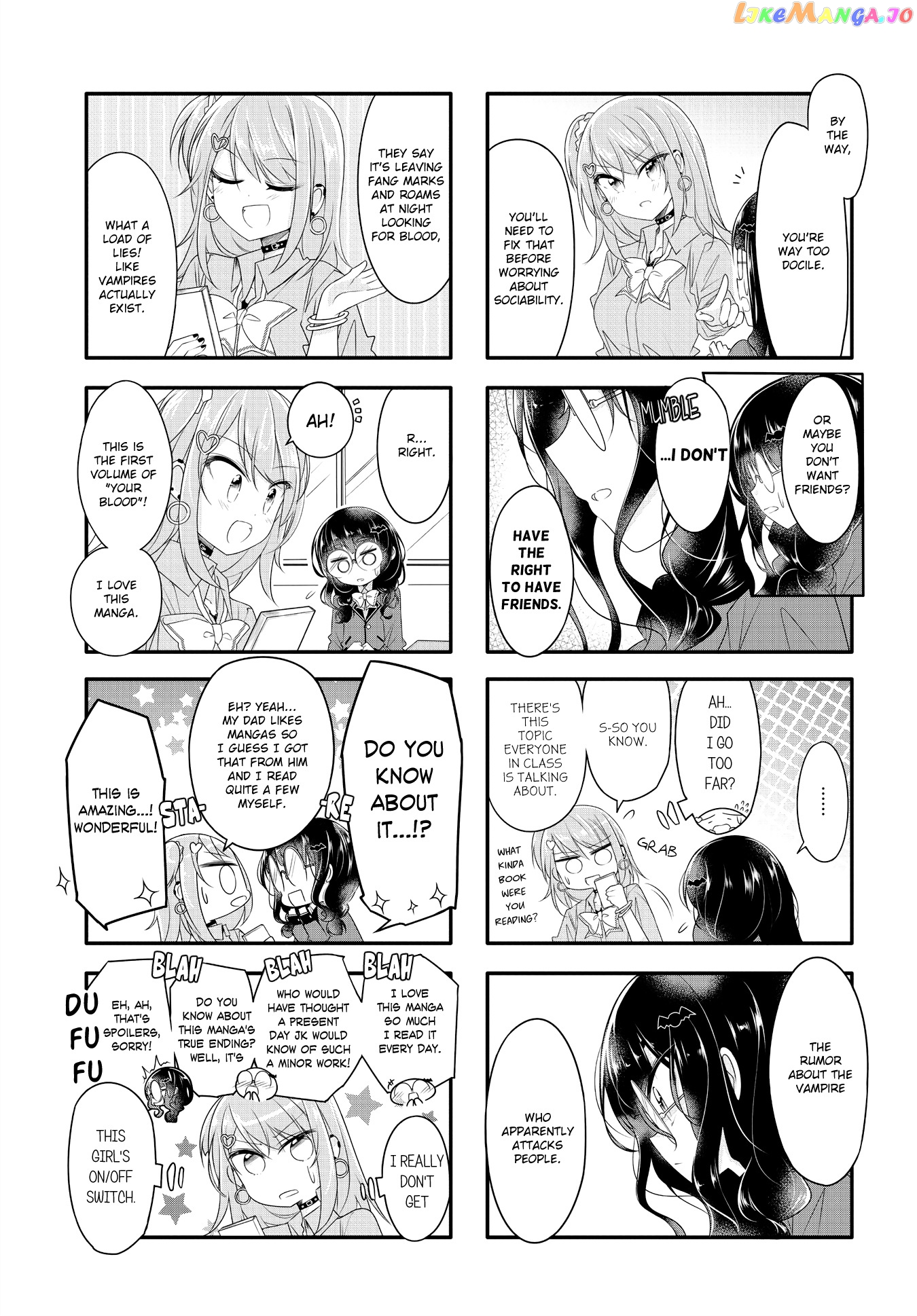 Gyaru To Nekura No Kyuuketsu Kankei chapter 1 - page 7