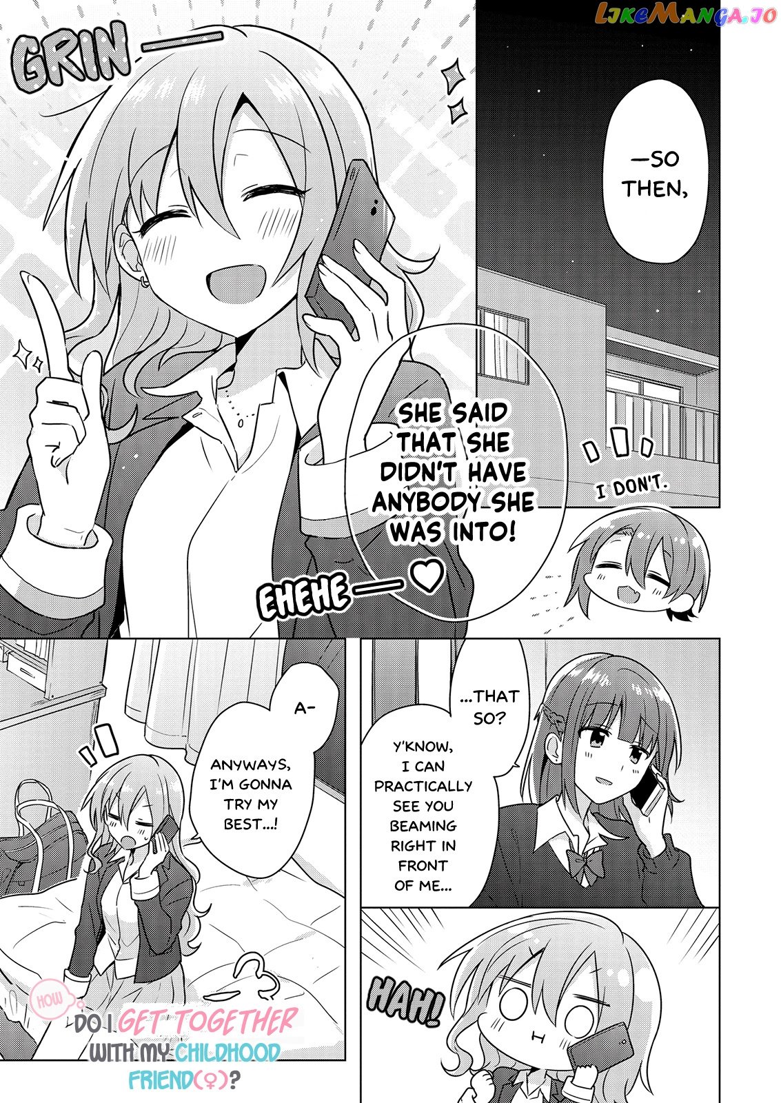 Doushitara Osananajimi ♀️ No Kanojo Ni Naremasu Ka!? chapter 3 - page 1