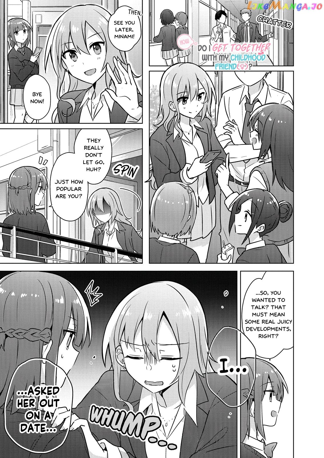 Doushitara Osananajimi ♀️ No Kanojo Ni Naremasu Ka!? chapter 4 - page 1