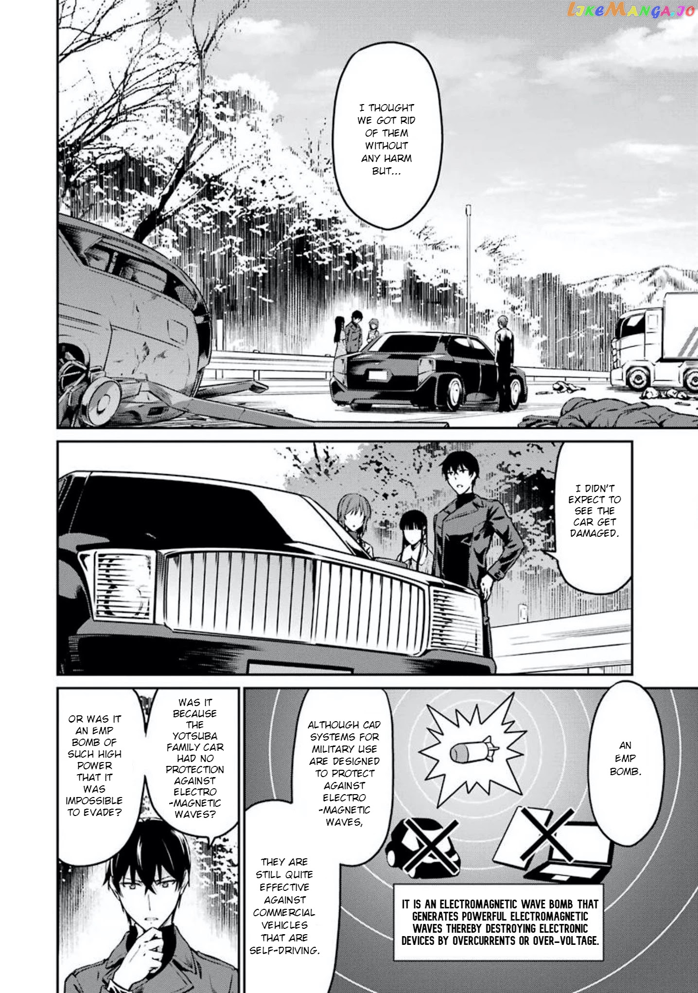 Mahouka Koukou no Rettousei - Yotsuba Keishou-hen chapter 5 - page 16