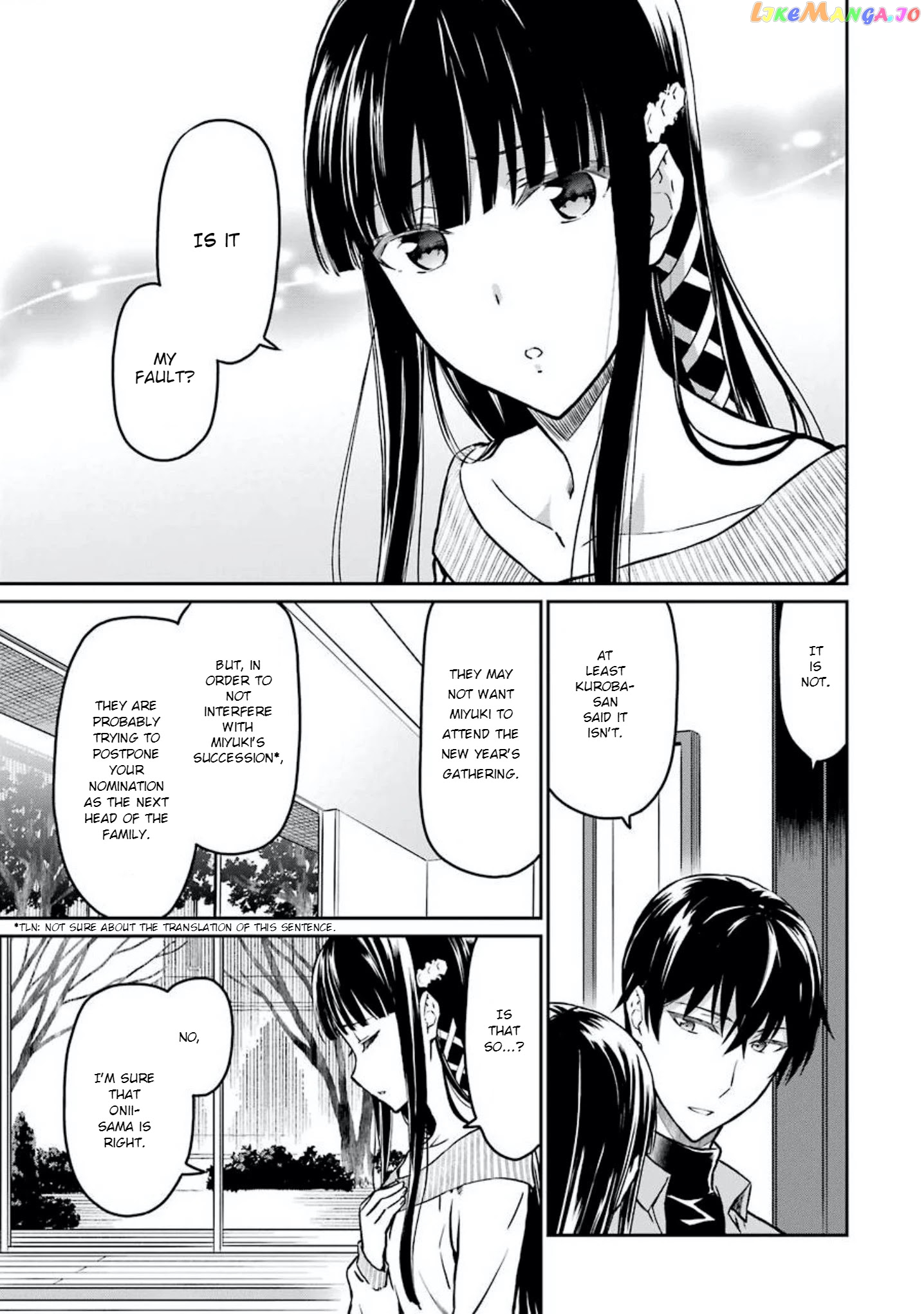 Mahouka Koukou no Rettousei - Yotsuba Keishou-hen chapter 5 - page 5