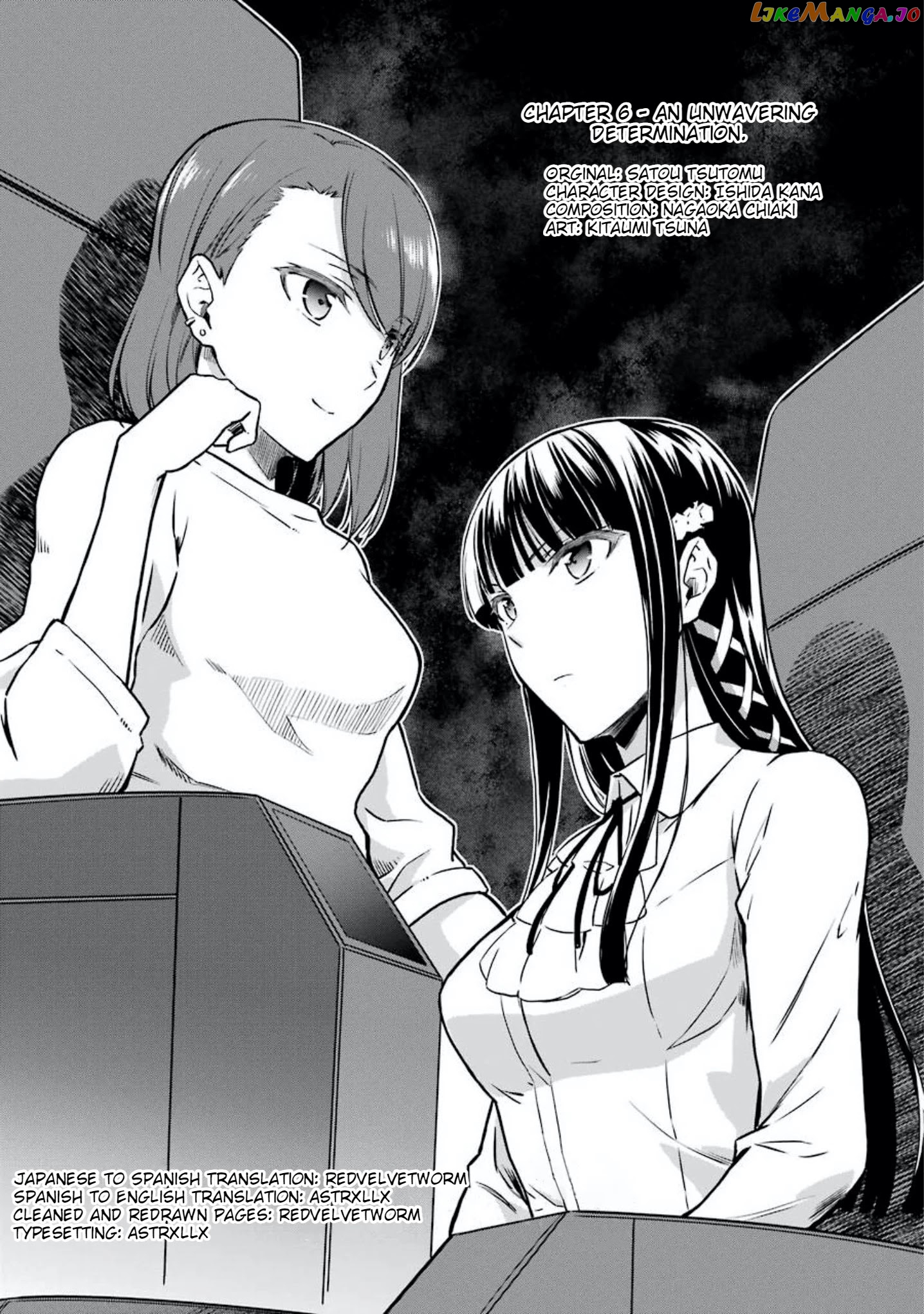 Mahouka Koukou no Rettousei - Yotsuba Keishou-hen chapter 6 - page 1