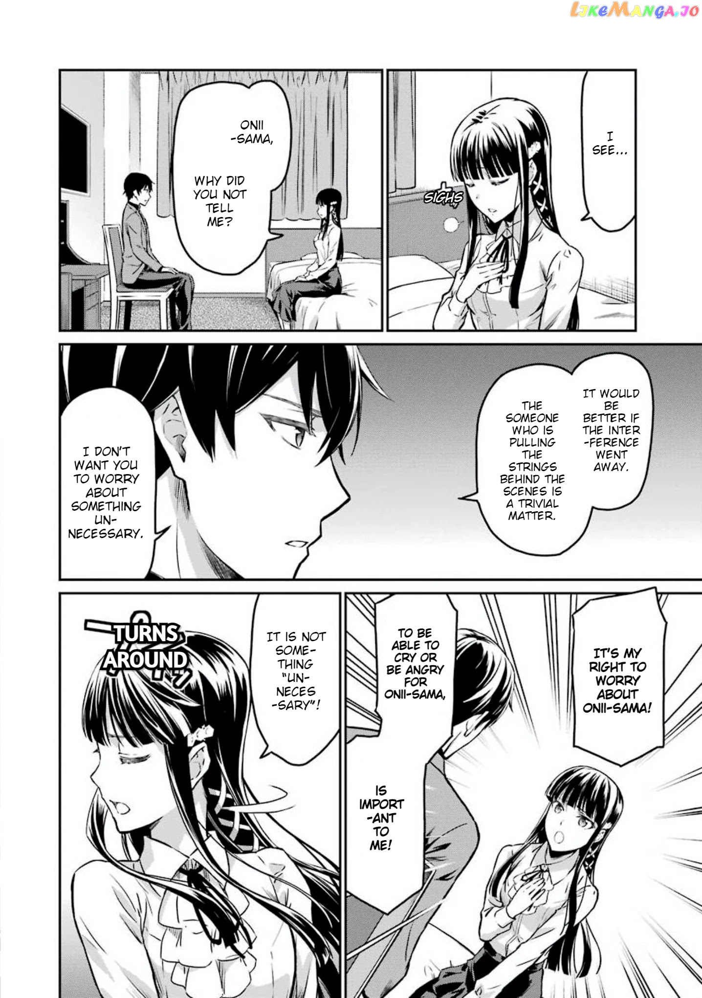 Mahouka Koukou no Rettousei - Yotsuba Keishou-hen chapter 6 - page 16