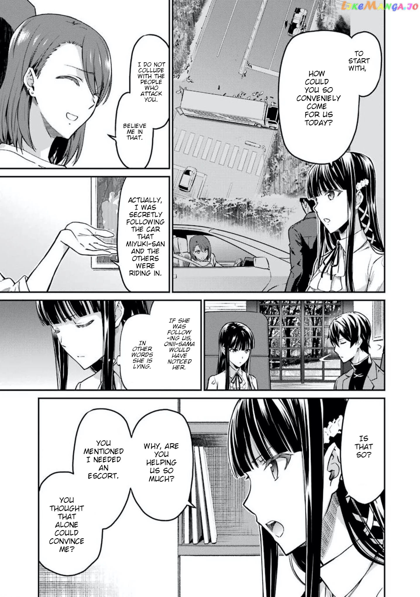 Mahouka Koukou no Rettousei - Yotsuba Keishou-hen chapter 6 - page 3